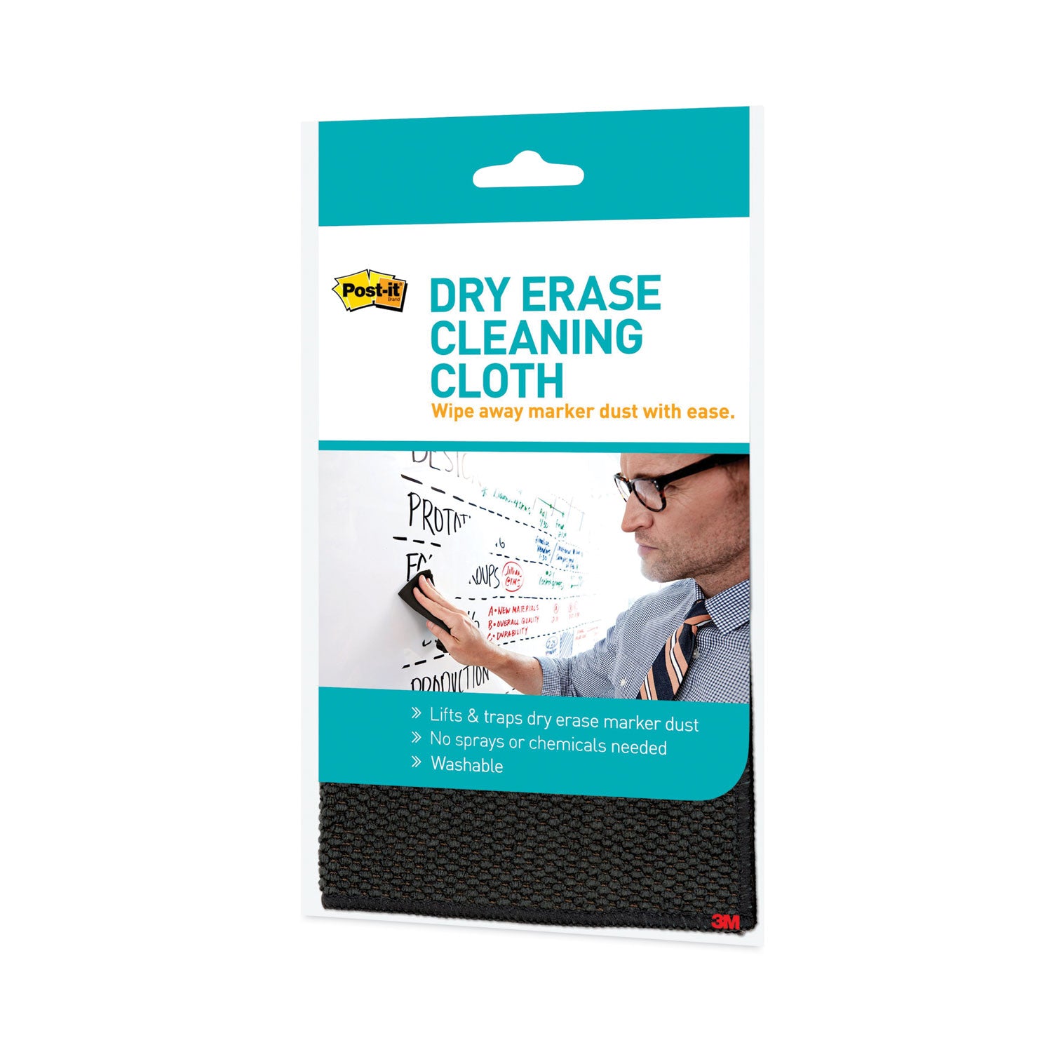 10.60" Width x 10.60" Length - Used as Dust Remover, Mark Remover - Washable - Black - 1 Each