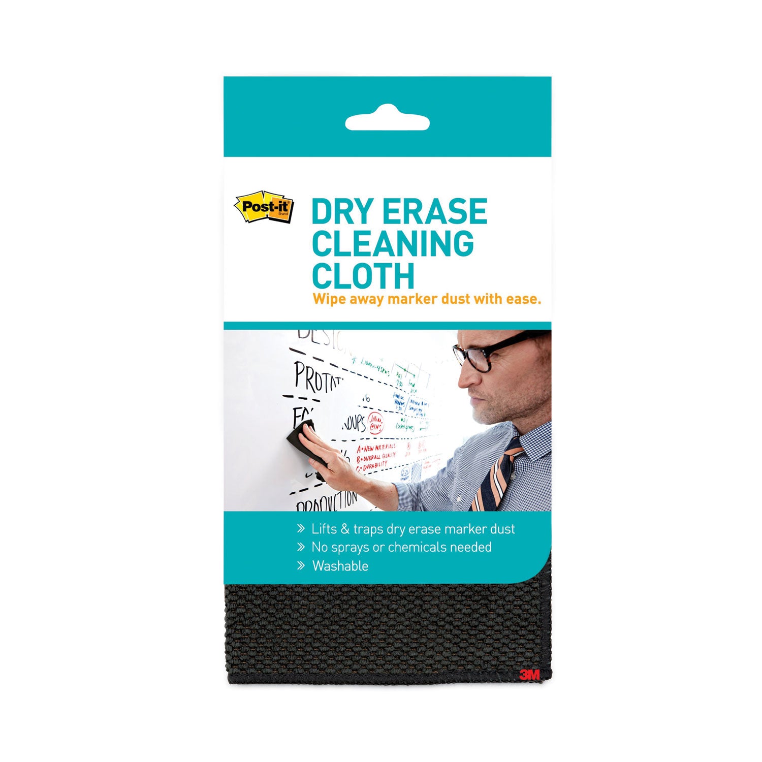 10.60" Width x 10.60" Length - Used as Dust Remover, Mark Remover - Washable - Black - 1 Each