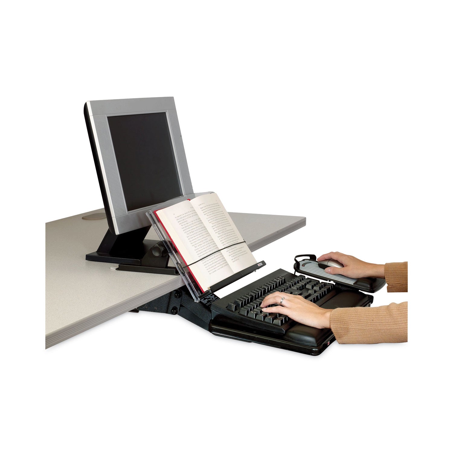 14" Width - Black, Clear