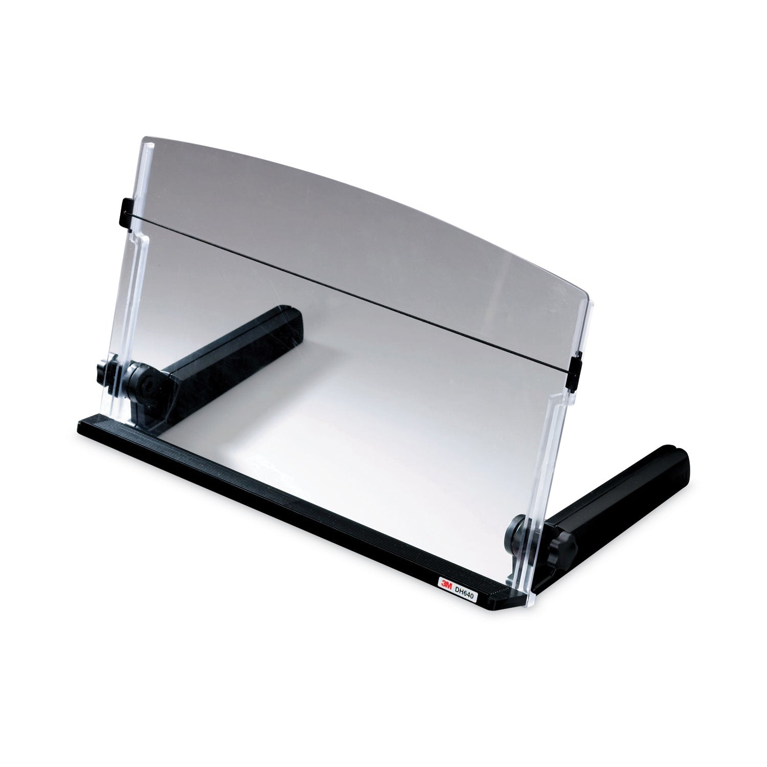 4" Height x 18" Width - Black, Clear - Plastic