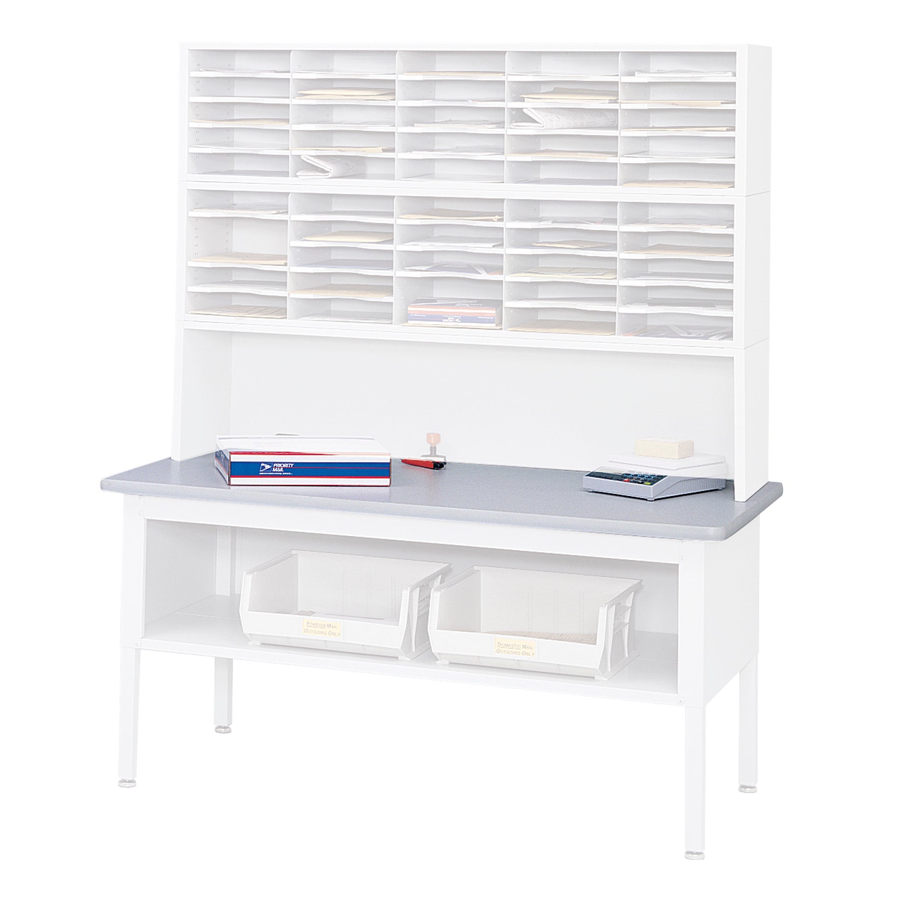 Top Table Mail Sorting