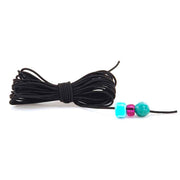 Beading Thread - 4 yds, Black Elastic, 10