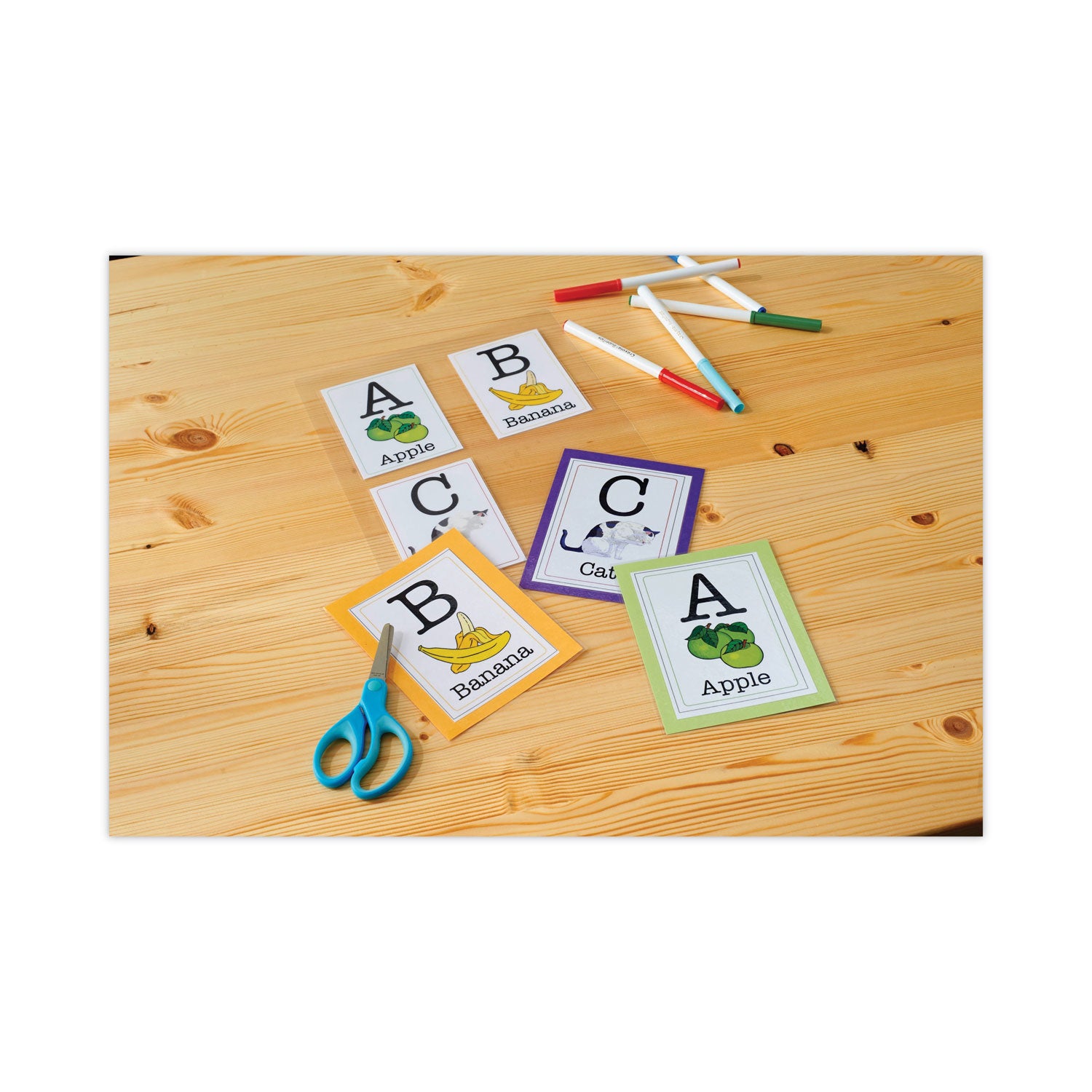 Scotch Self-sealing Photo Laminating Sheets, 2.5" x 3.5", 9.5 mil, Thick Gloss, Acid-free, Photo-safe, Double Sided, Clear, 5 Pack