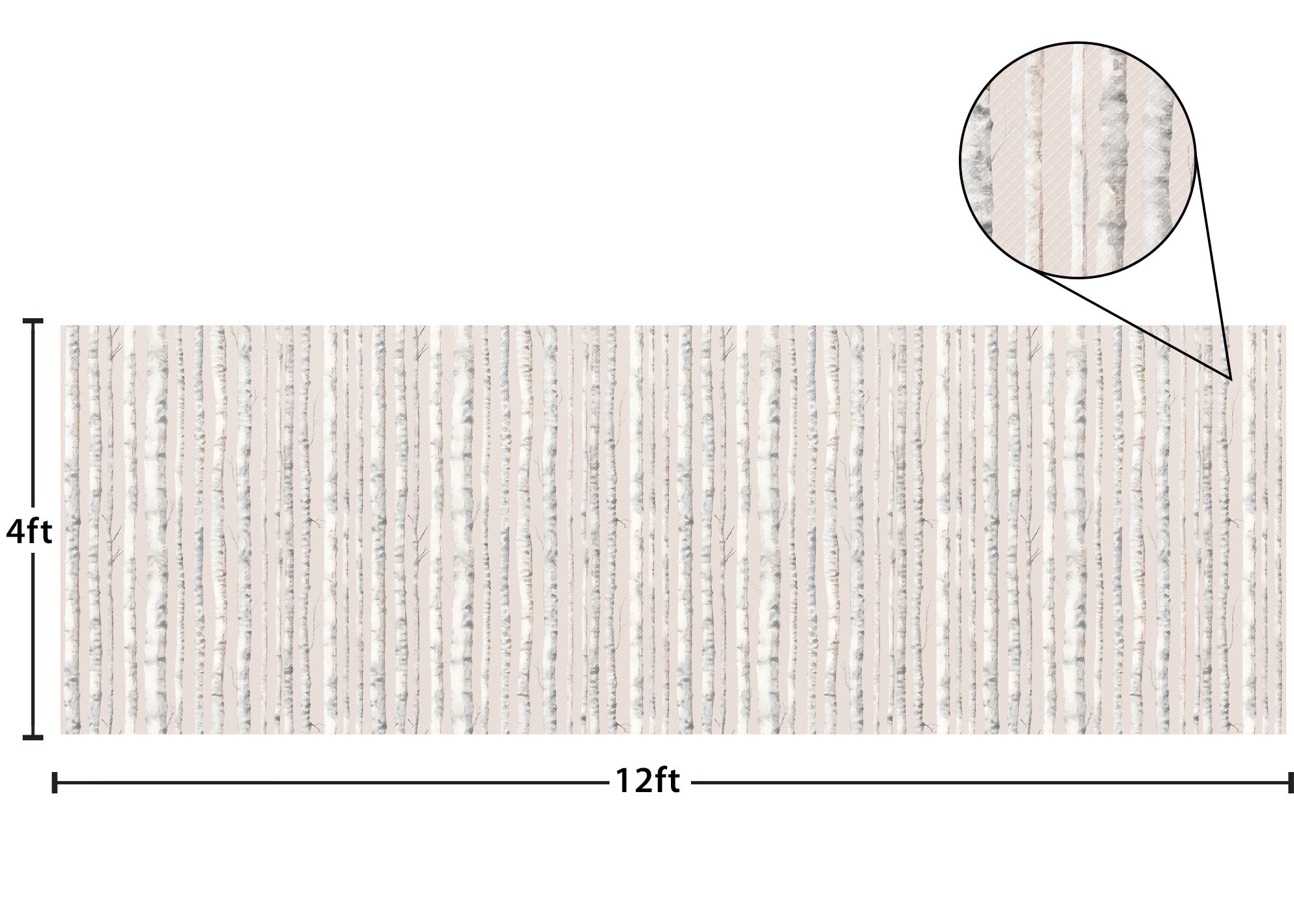 Birch Trees Better Than Paper® Bulletin Board Roll