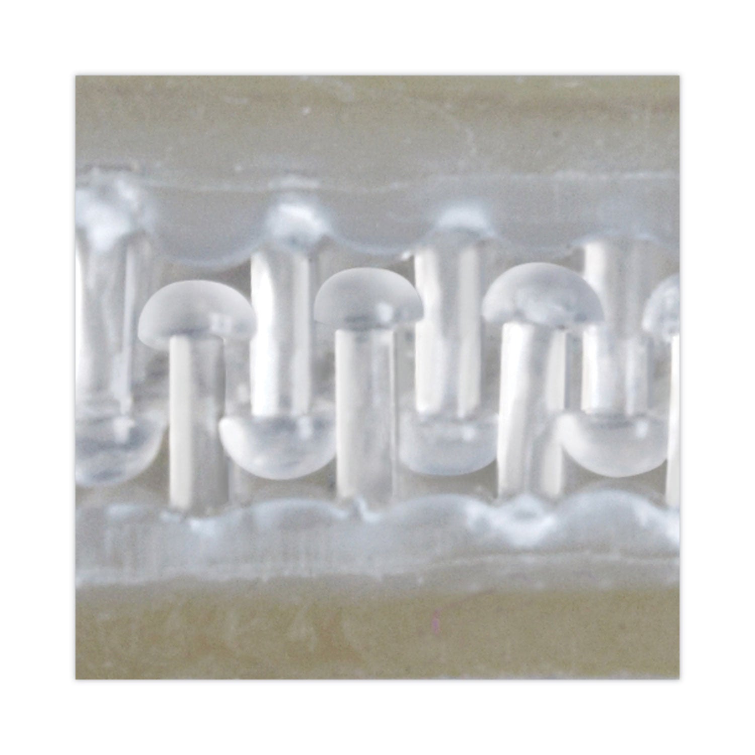 10 ft Length x 1" Width - Clear - Weather Resistant, Dirt Resistant, UV Resistant - For Multi Surface, Multipurpose - 2 / Pack