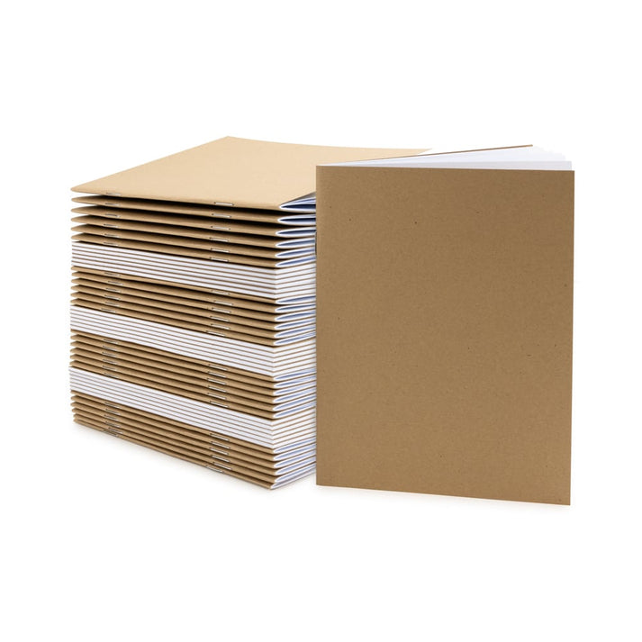 Blank Kraft Books - 4.25"x5.5", 10 Books