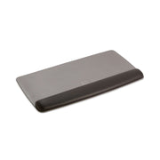 1" Height x 19.58" Width x 10.62" Depth - Black - Gel, Leatherette - 1 Each