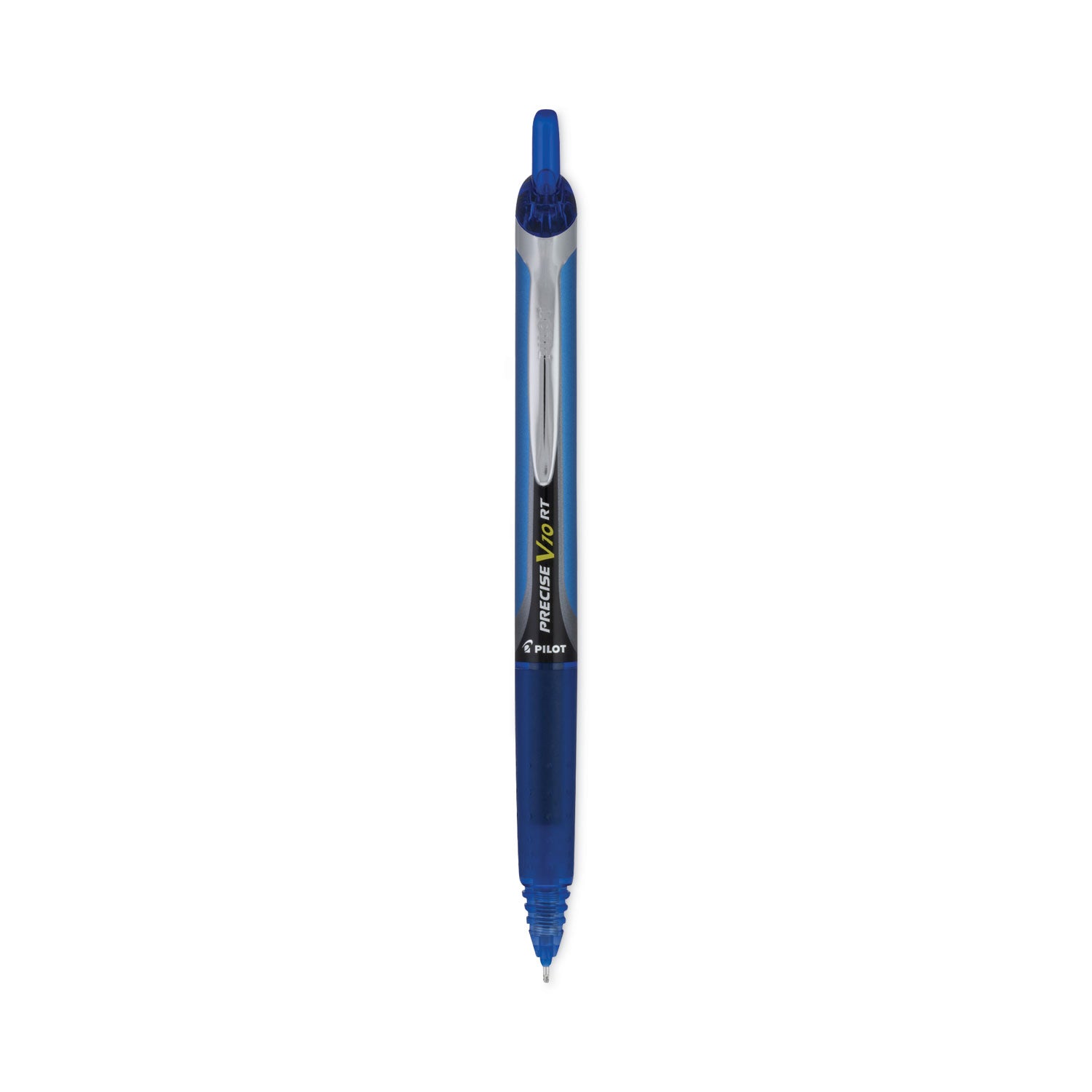 Pilot Retractable Rolling Ball Pens - 0.1 mm Bold Pen Point - Retractable - Blue Ink - Writing - 1 Dozen