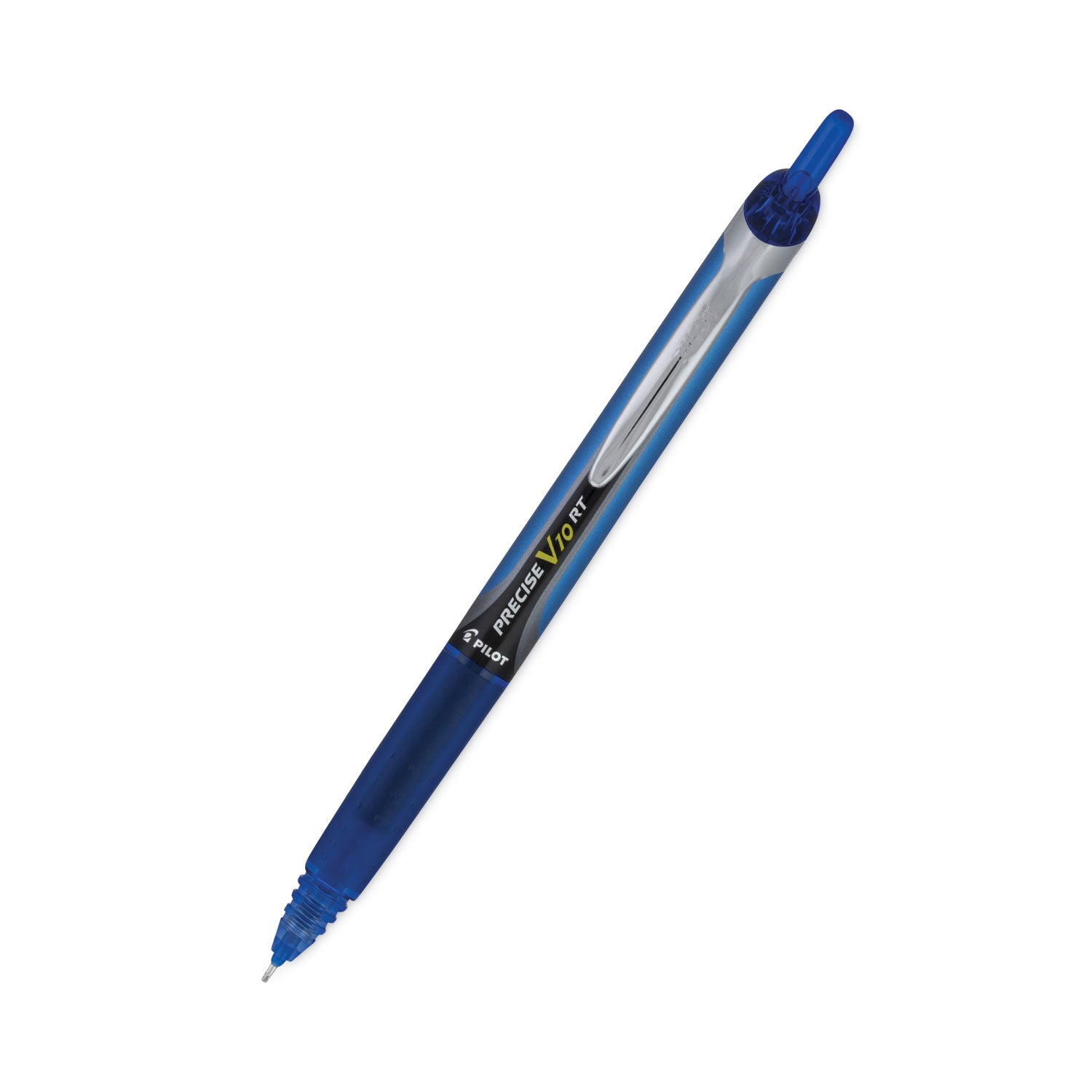Pilot Retractable Rolling Ball Pens - 0.1 mm Bold Pen Point - Retractable - Blue Ink - Writing - 1 Dozen