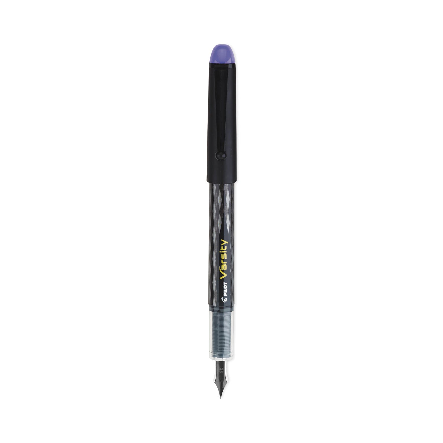 Pilot Varsity Disposable Fountain Pens - Medium Pen Point - Purple Ink - Water Based - 1 Each