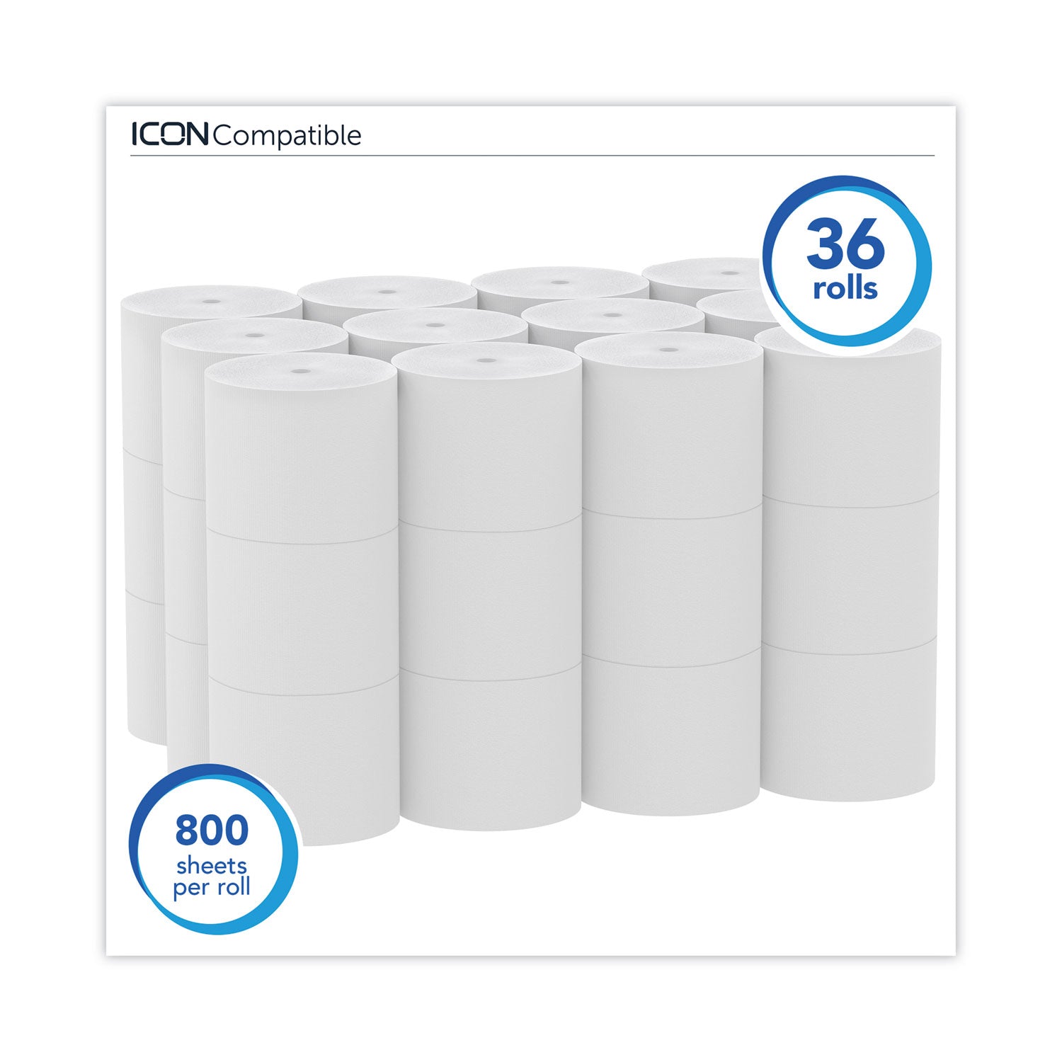 3.94" Width x 4" Length - 800 Sheets/Roll - White - Fiber Paper, Cotton - 1 Carton