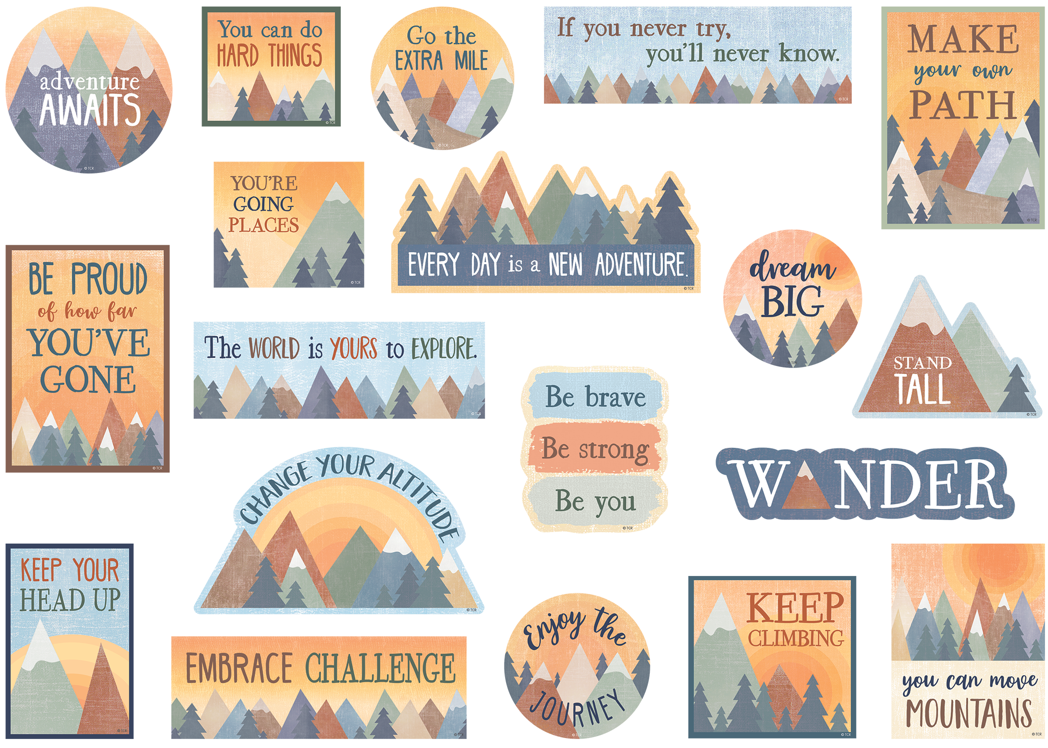 Moving Mountains Magnetic Positive Sayings