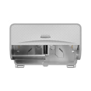Kimberly-Clark Professional ICON Standard Roll Horizontal Toilet Paper Dispenser - Coreless - 2 x Roll - Silver Mosaic - Refillable, Key Lock - 1 Each