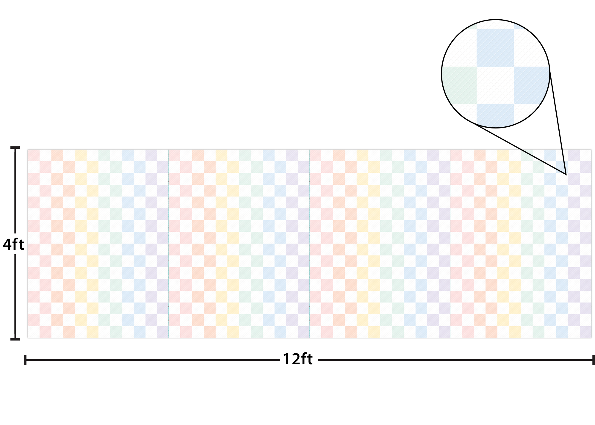 Cool for School Checkers Better Than Paper® Bulletin Board Roll