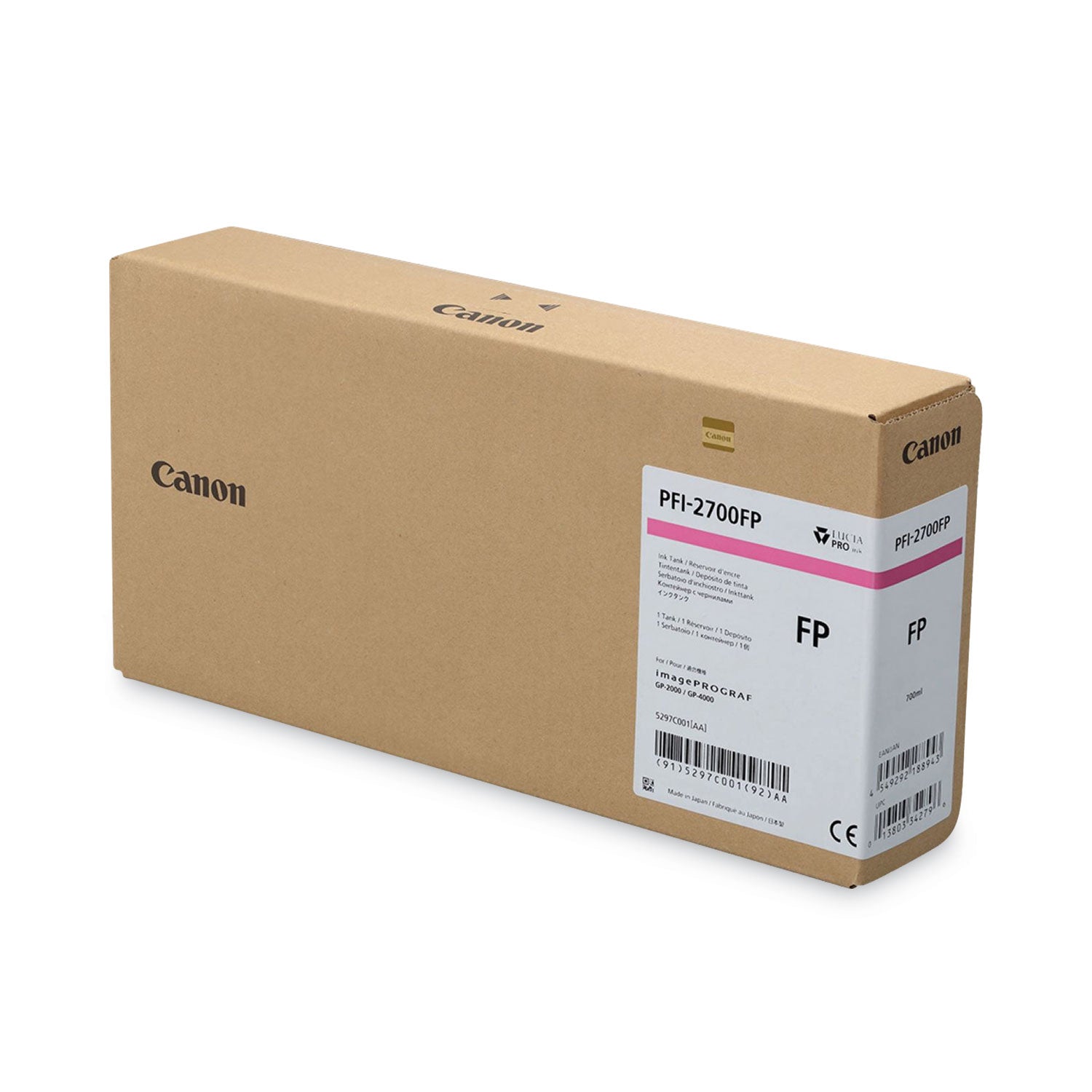 5297C001AA (PFI-2700) Ink, Fluorescent Pink