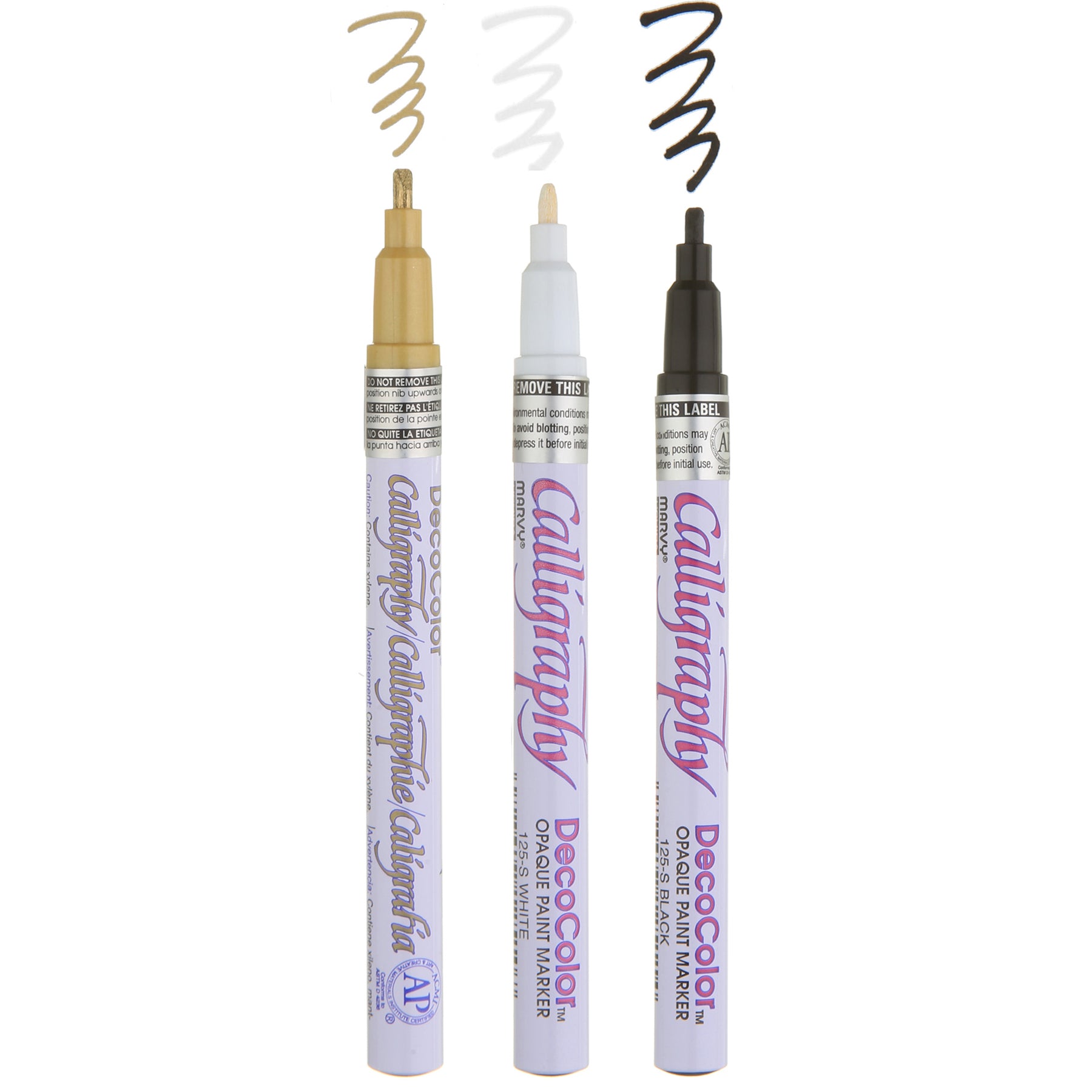 125-3C DECO CALLIGRAPHY 3 PC SET