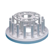 United Scientific® Plastic Test Tube Rack, Round, 12-Tube