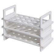 United Scientific® Plastic Test Tube Racks, 3-Tier, 13mm X 18 Tubes, comes with 4