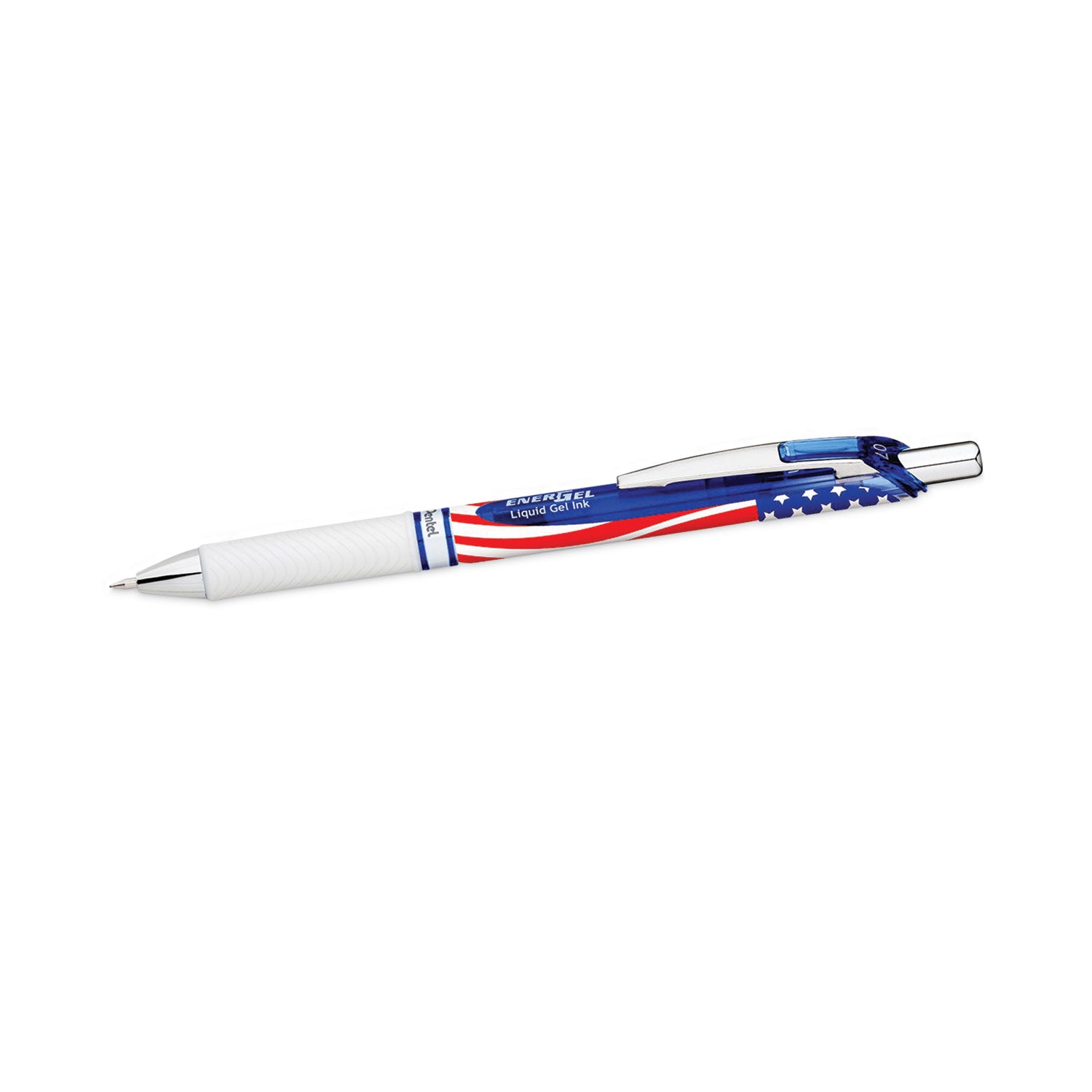 0.7 mm Pen Point - Refillable - Retractable - Black Ink - 1 Dozen