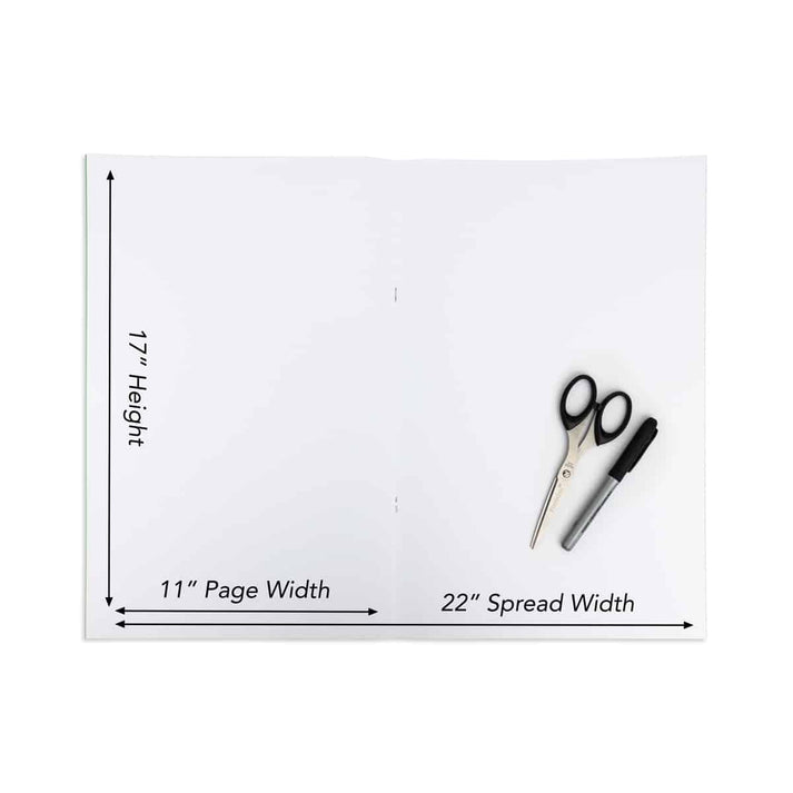 Bright Books - 11"x17", 12 pages, 24 Books, White