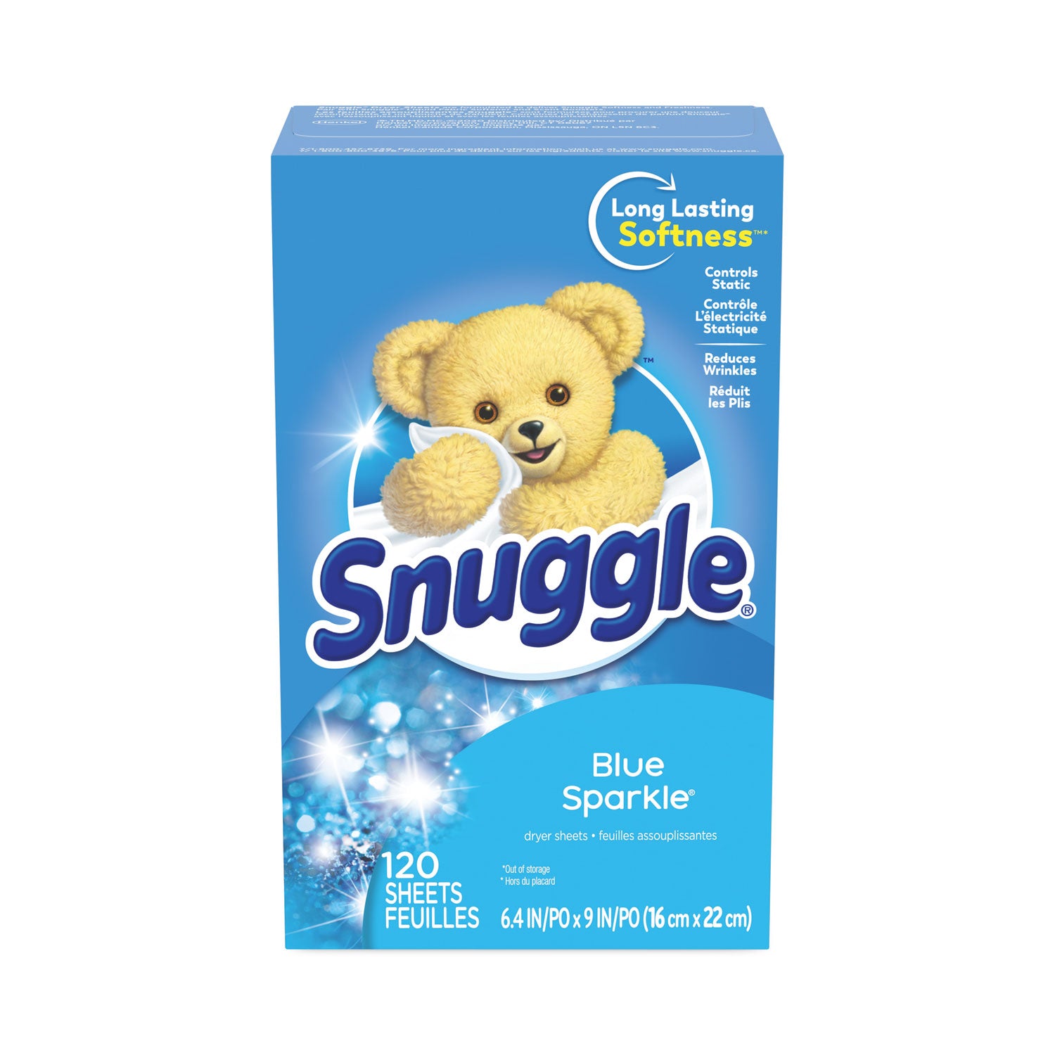Fabric Softener Sheets, Fresh Scent, 120 Sheets/box, 6 Boxes/carton