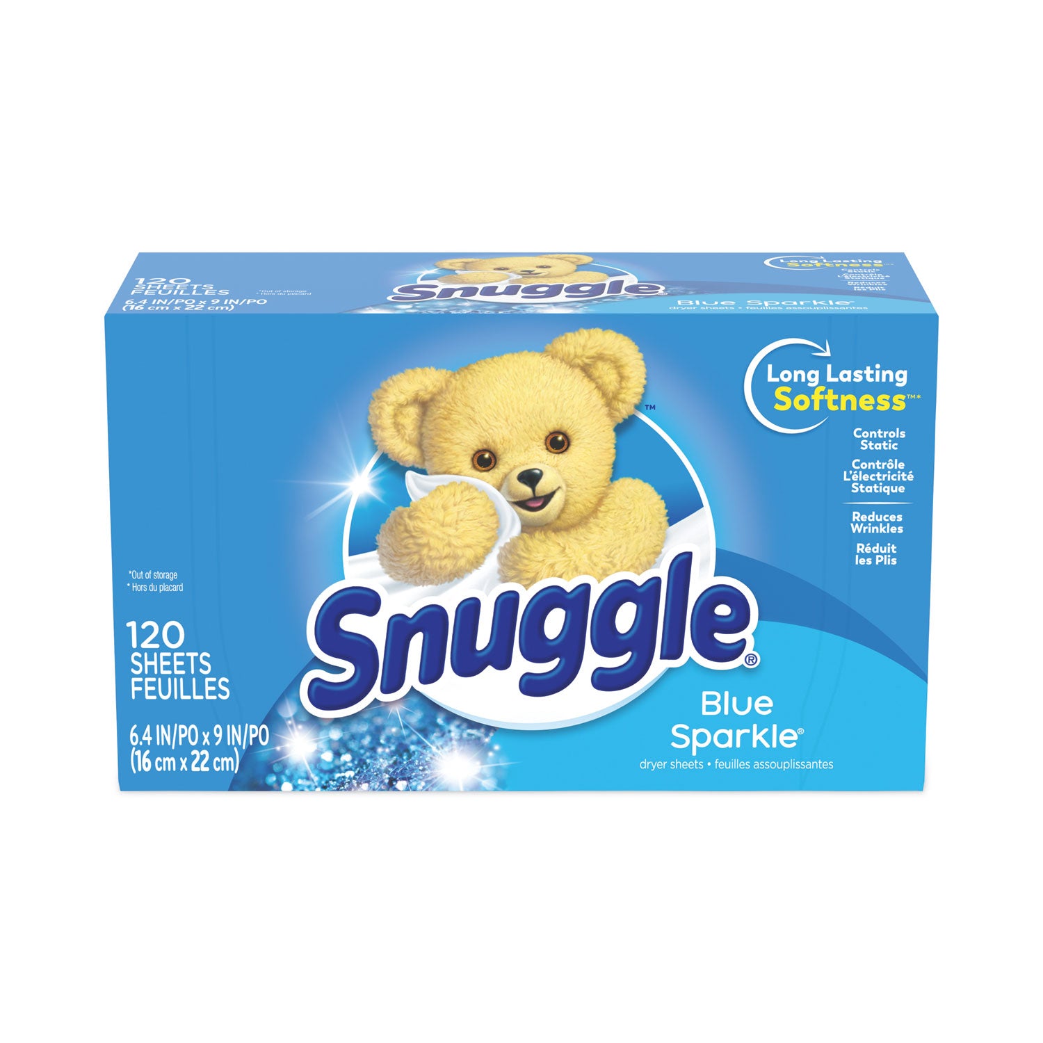 Fabric Softener Sheets, Fresh Scent, 120 Sheets/box, 6 Boxes/carton