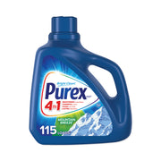 Purex Ultra Laundry Detergent - For Clothing - Concentrate - 149.8 fl oz (4.7 quart) - Mountain Breeze Scent - Recommended For: Dirt Remover, Stain Remover - Blue - 1 Bottle