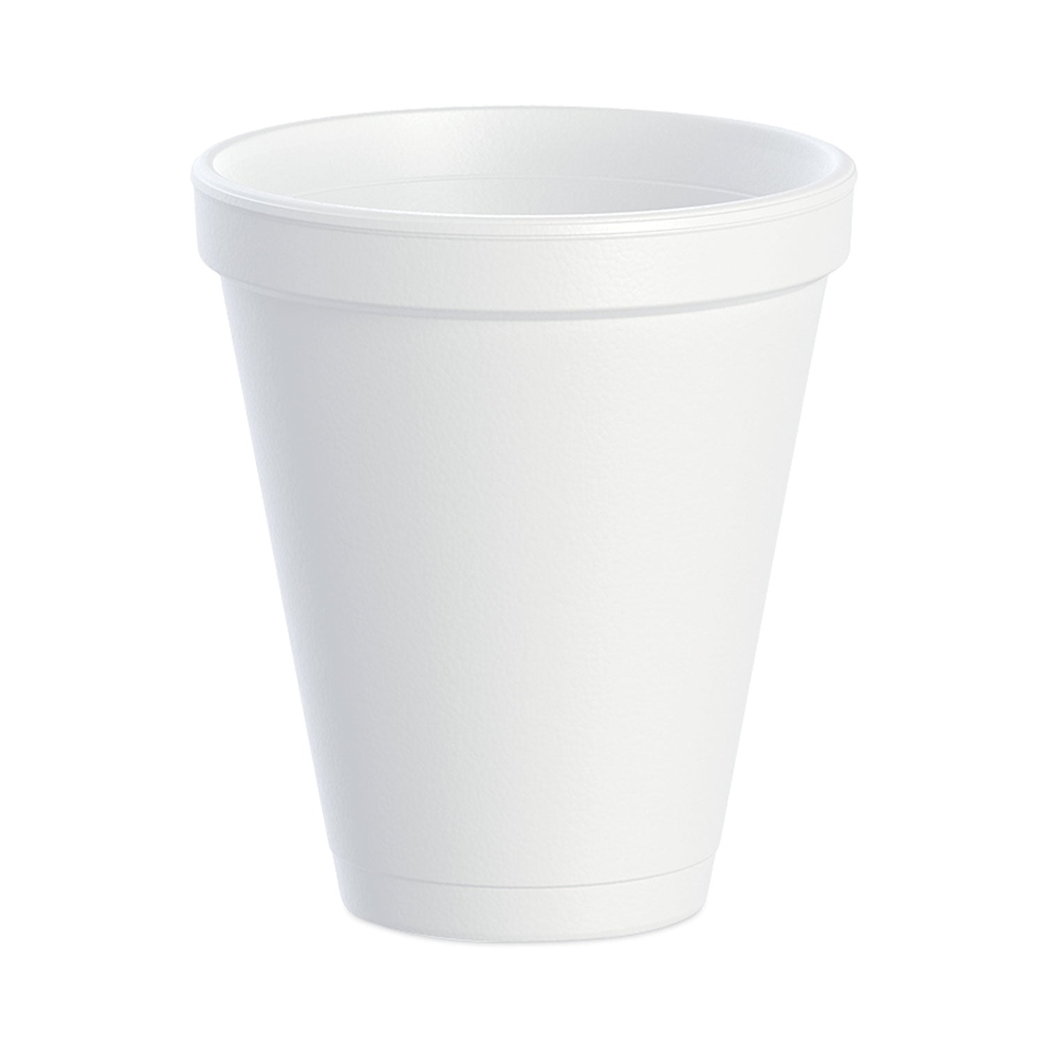 12 fl oz - Round - White - Foam - Beverage, Tea, Coffee, Soft Drink, Juice, Hot Cider, Hot Chocolate, Cappuccino, Cold Drink, Hot Drink - 40/Pack - 25 / Carton