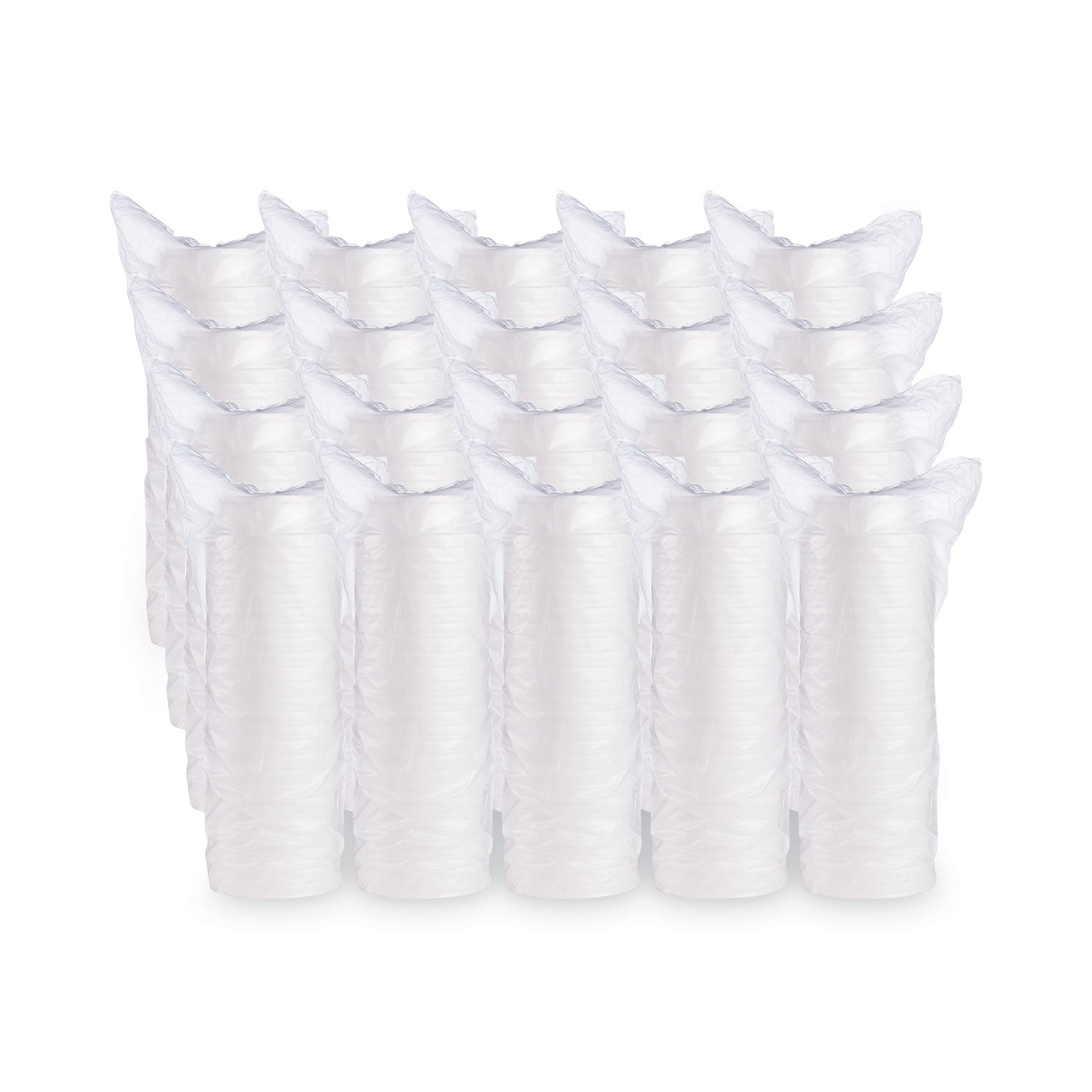 Foam Container, Squat, 8 oz, 4.63" Diameter x 1.13" h, White, 500/Carton