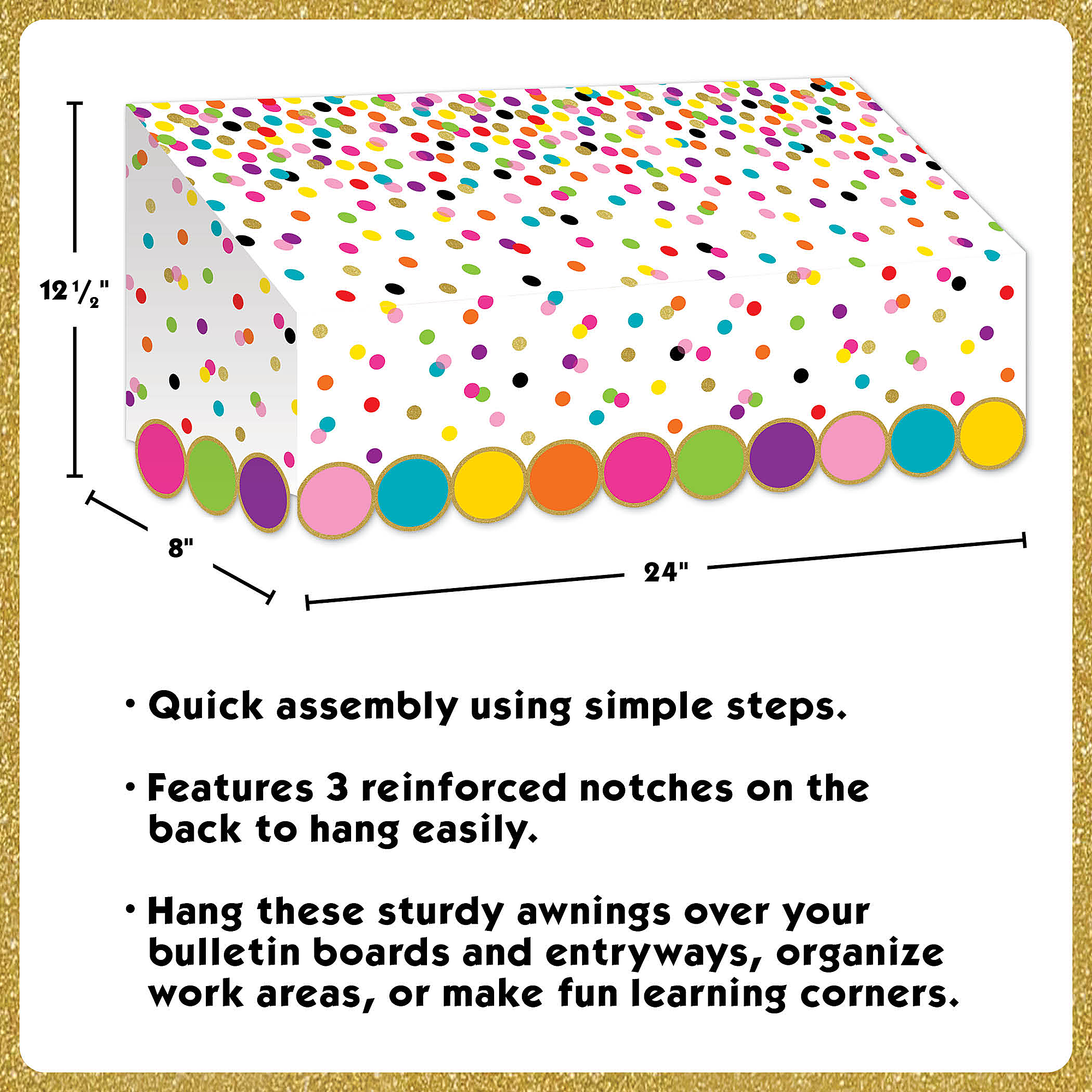 Confetti Awning