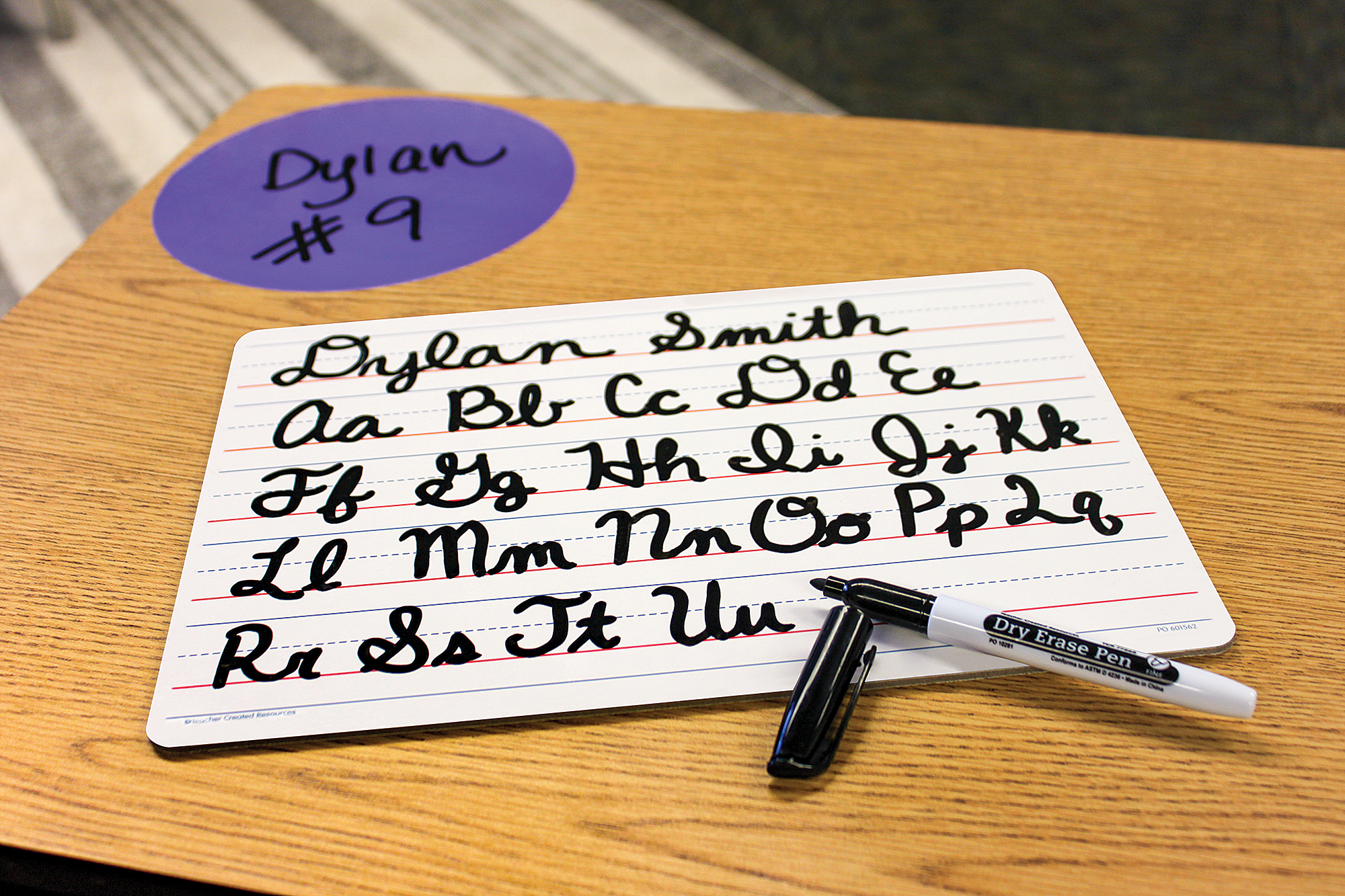 Double-Sided Writing Dry-Erase Boards