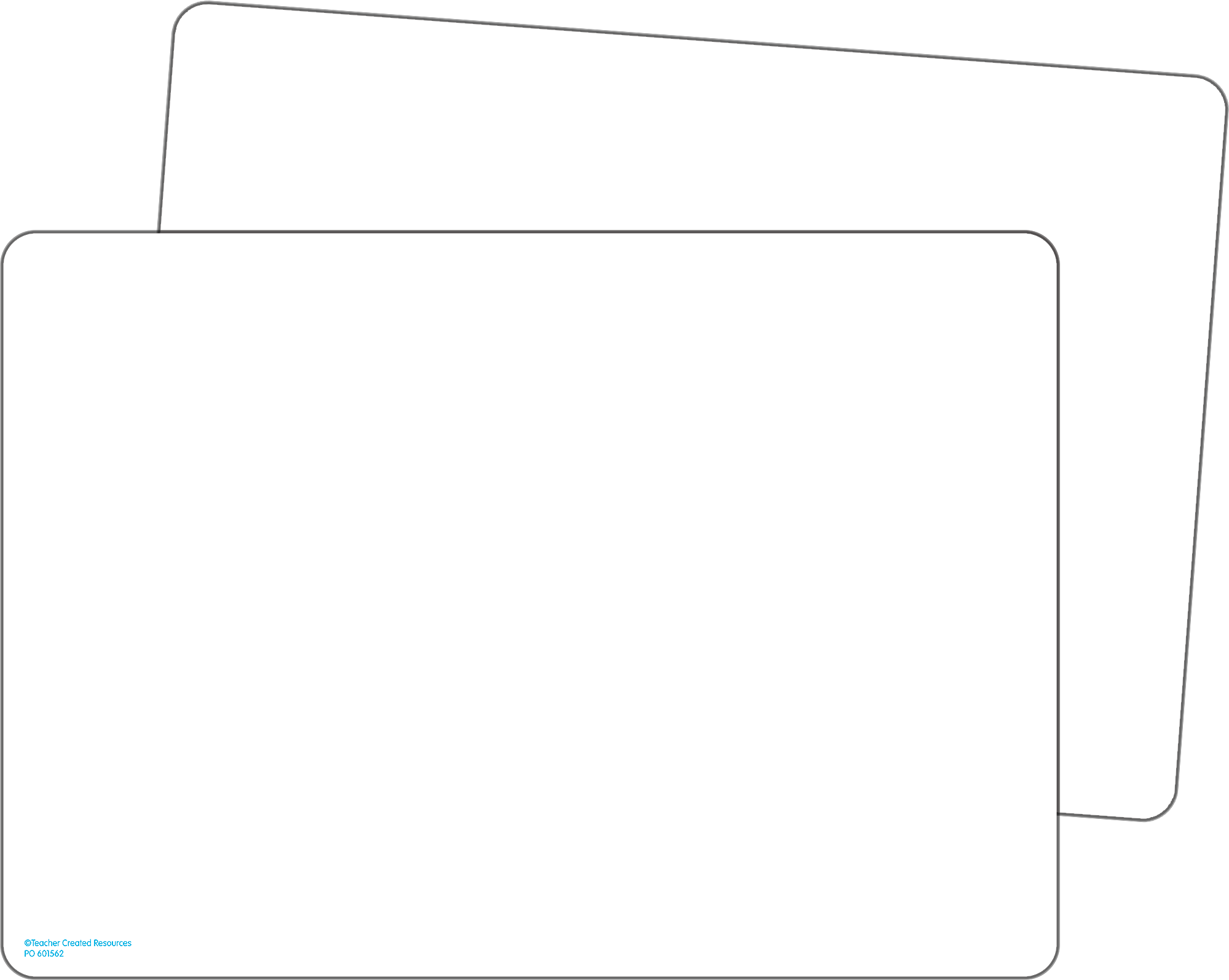 Double-Sided Premium Blank Dry-Erase Boards