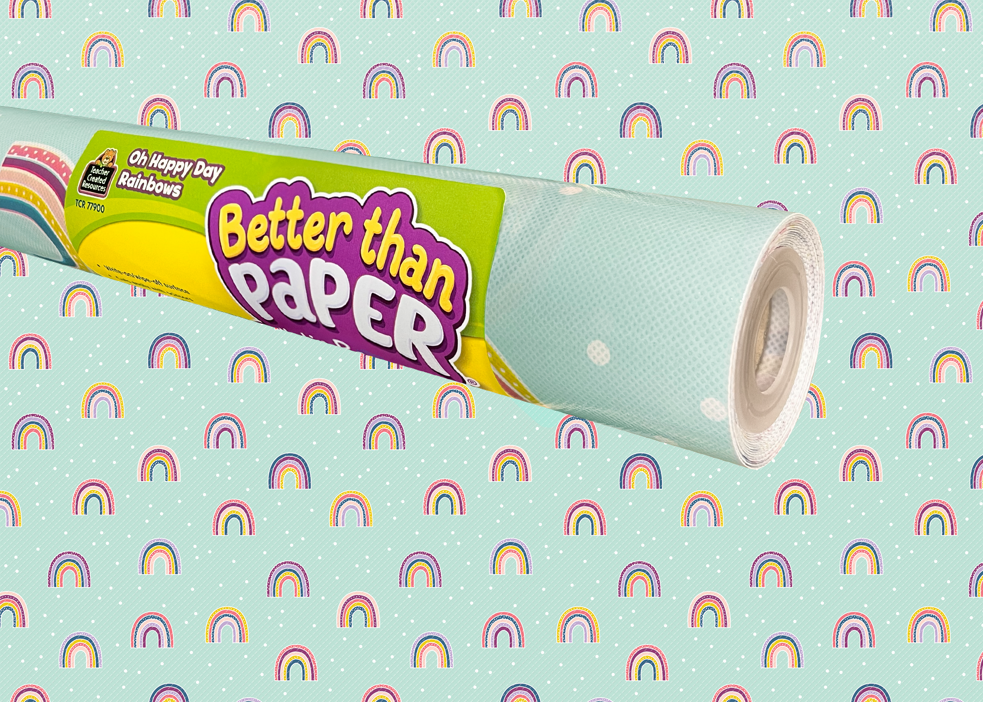Oh Happy Day Rainbows Better Than Paper® Bulletin Board Roll