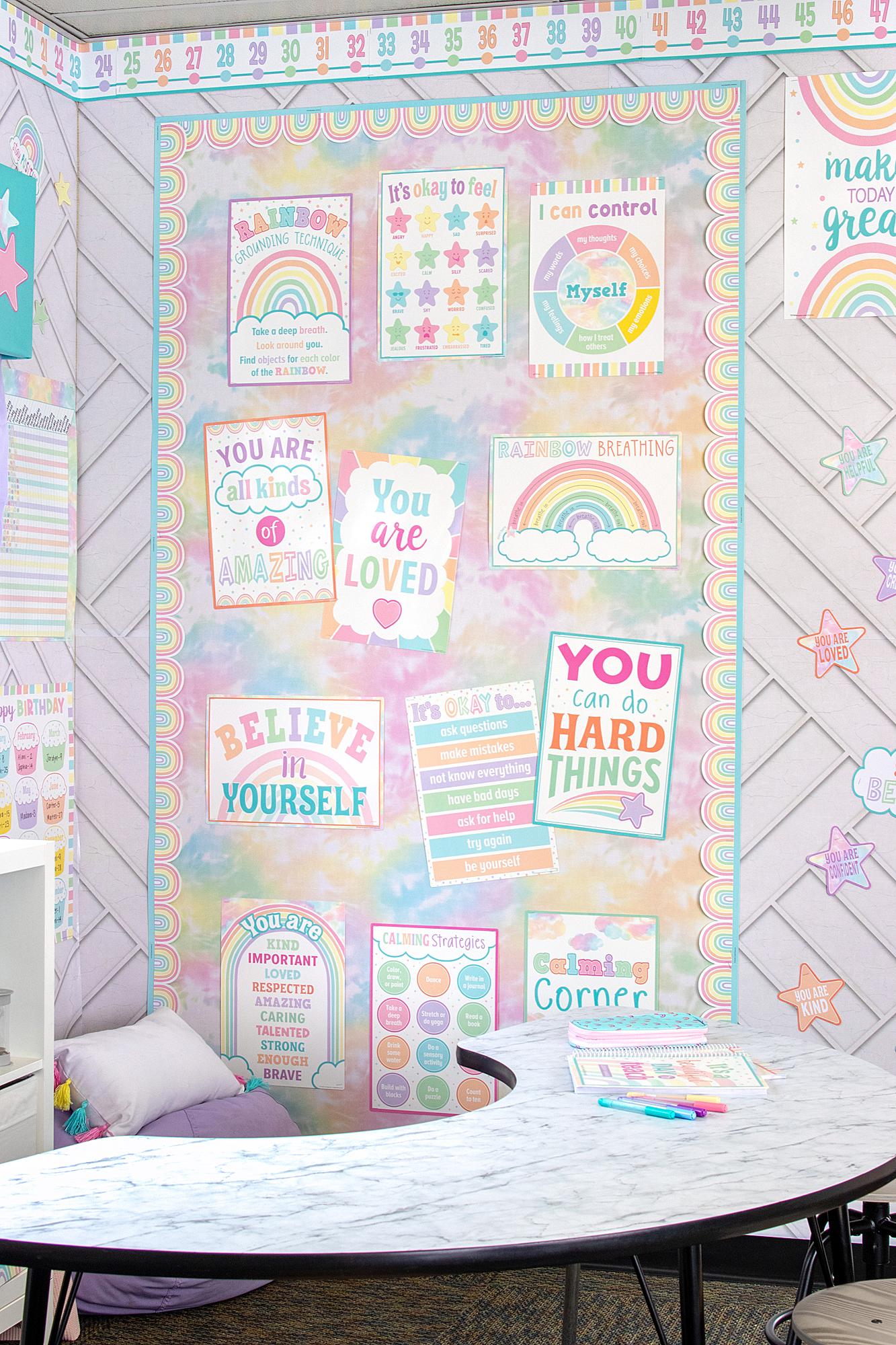 Tie-Dye Better Than Paper® Bulletin Board Roll