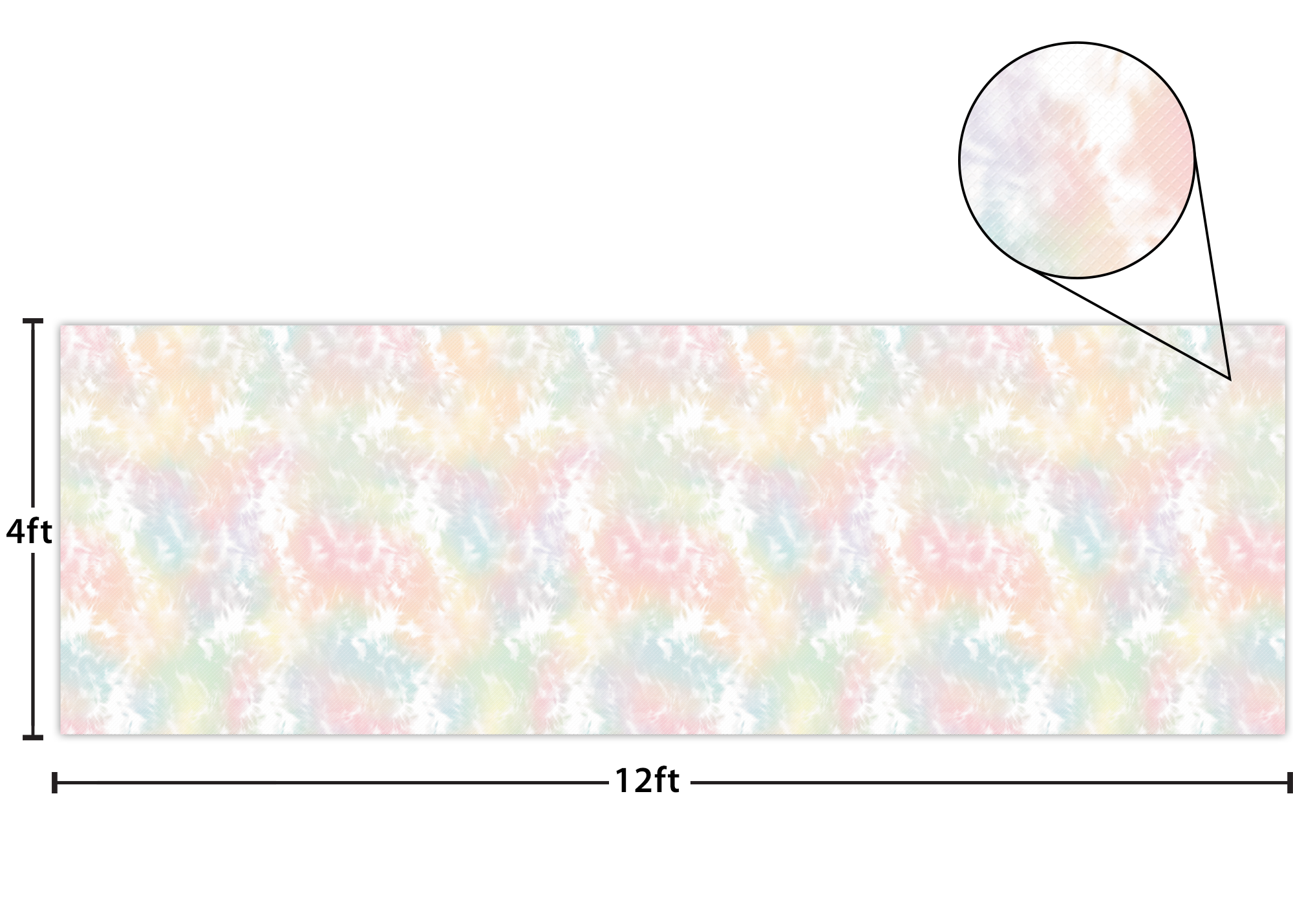 Tie-Dye Better Than Paper® Bulletin Board Roll