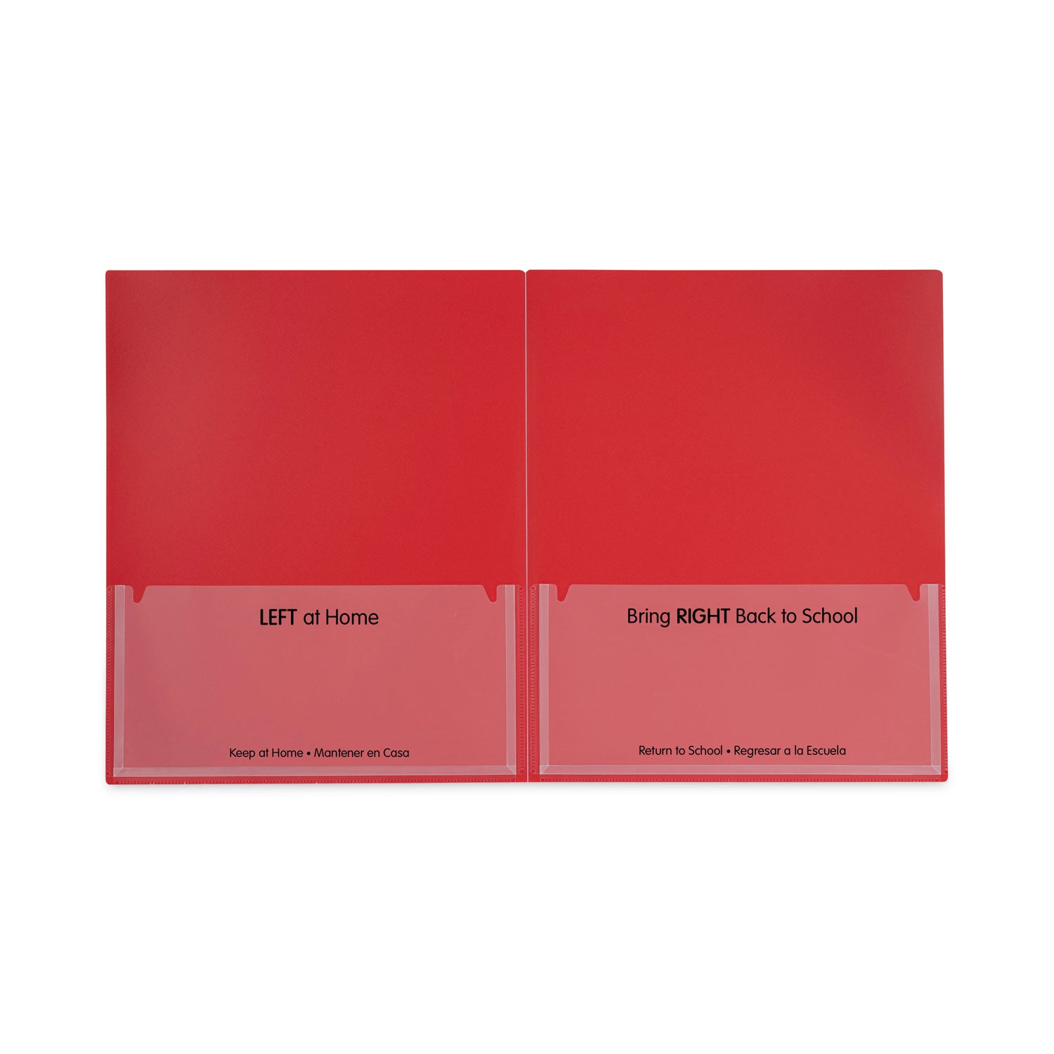 Classroom Connector™ School-To-Home Folder, Red, Box of 25