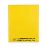 Classroom Connector™ School-To-Home Folders, Yellow, Box of 25