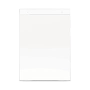 8.5" Width x 11" Height - Wall Mountable - Plastic - Clear - 1 Each