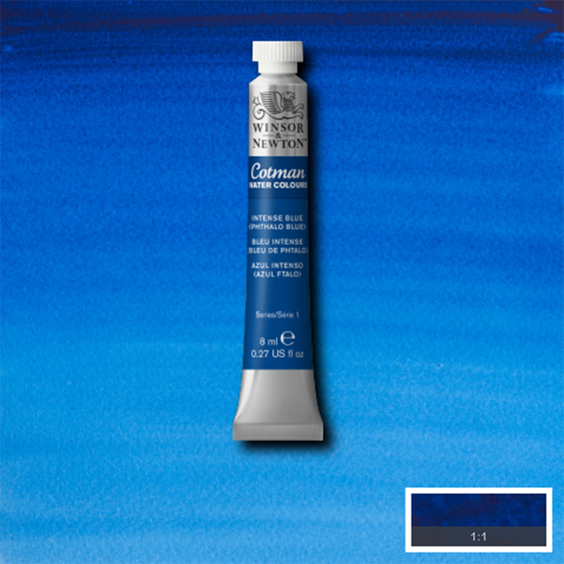 CWC 8ml tube - Intense Phthalo Blue