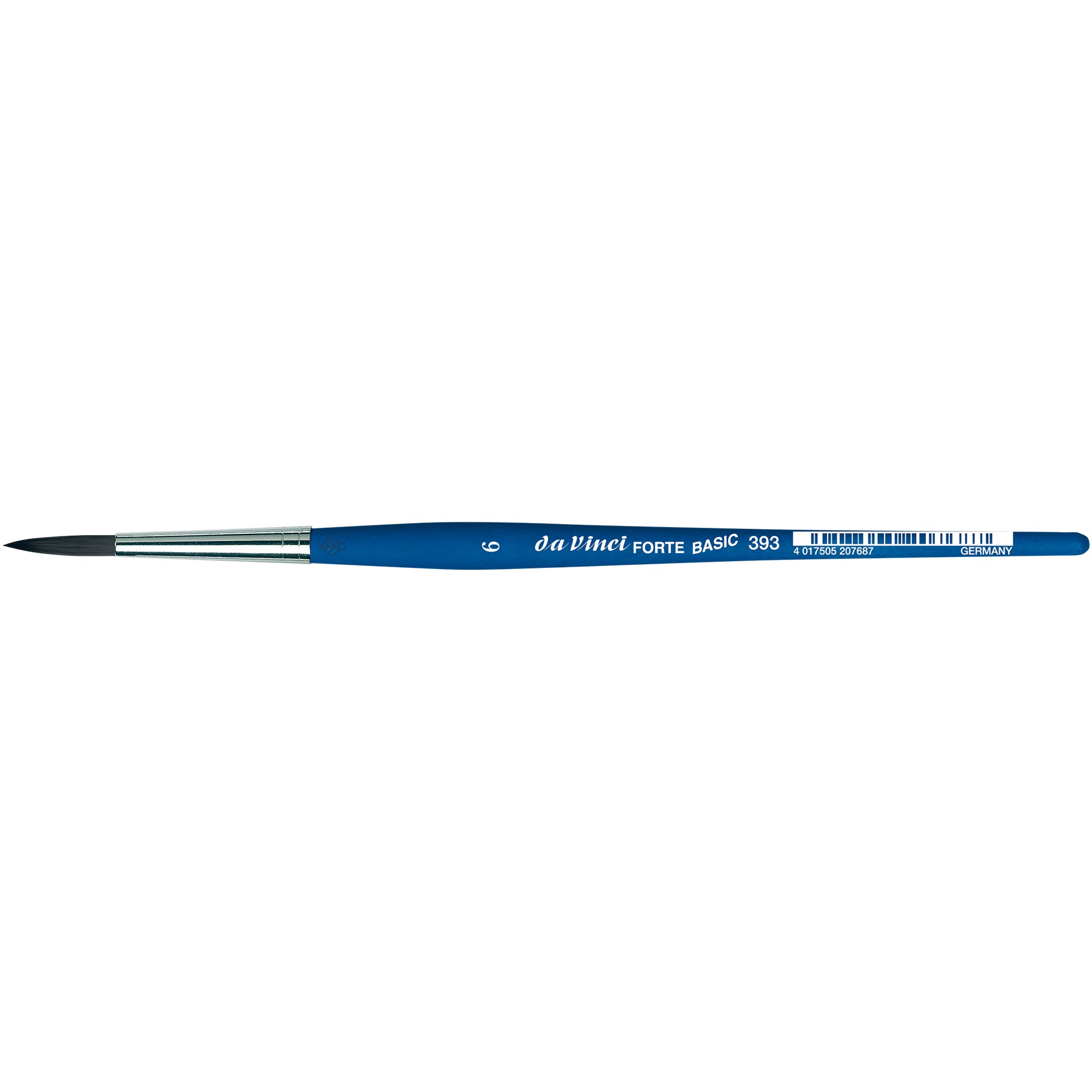 FORTE BASIC Student Brush, Synthetic, Acrylic, Round, Series 393, Size 6