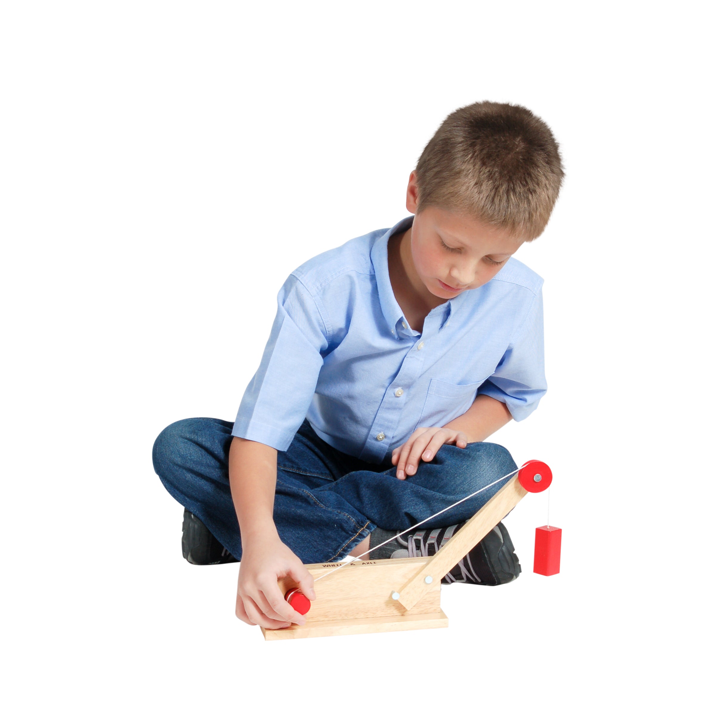 Wheel & Axle Wooden Model