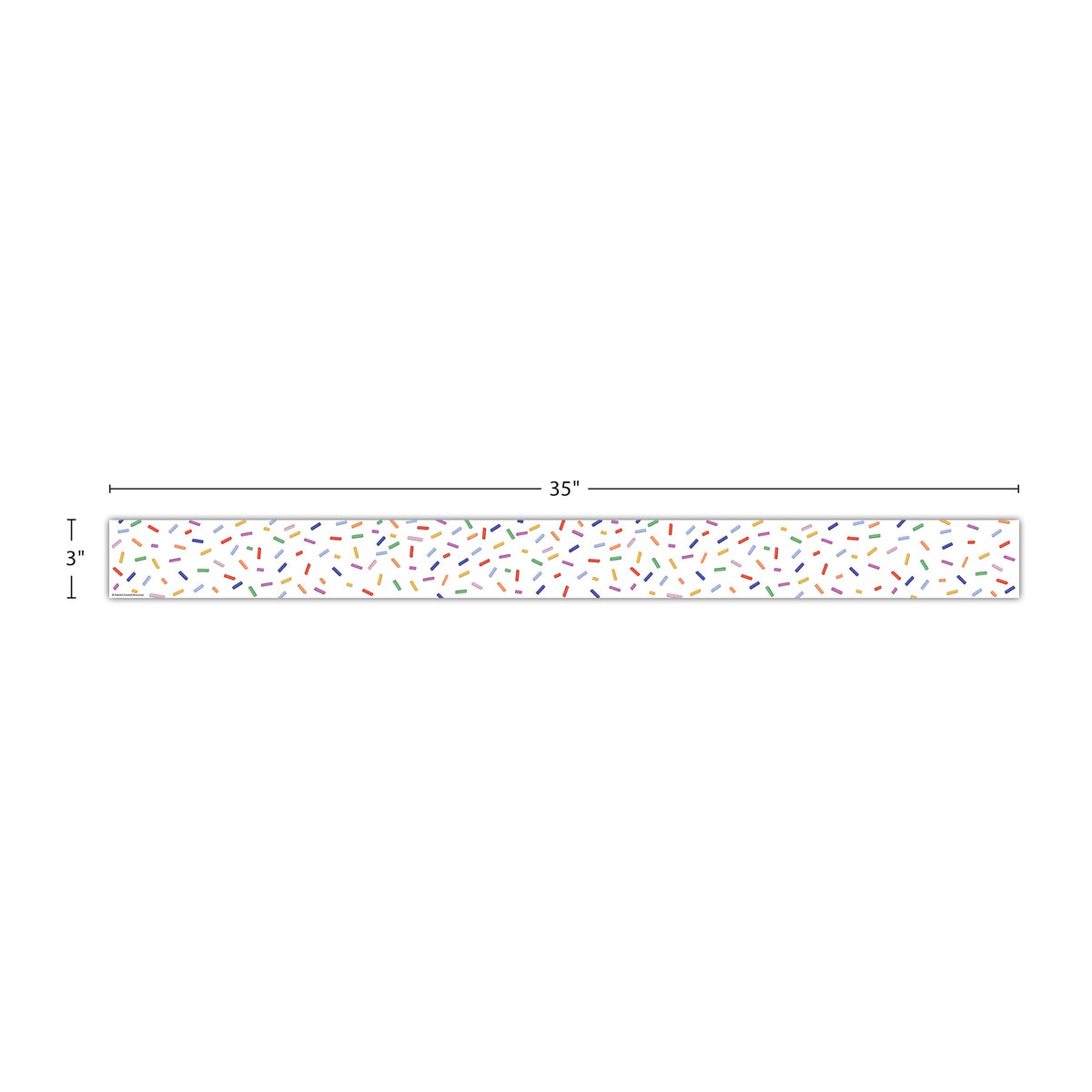 (2 PK) COLOR CRUSH SPRINKLES TRIM