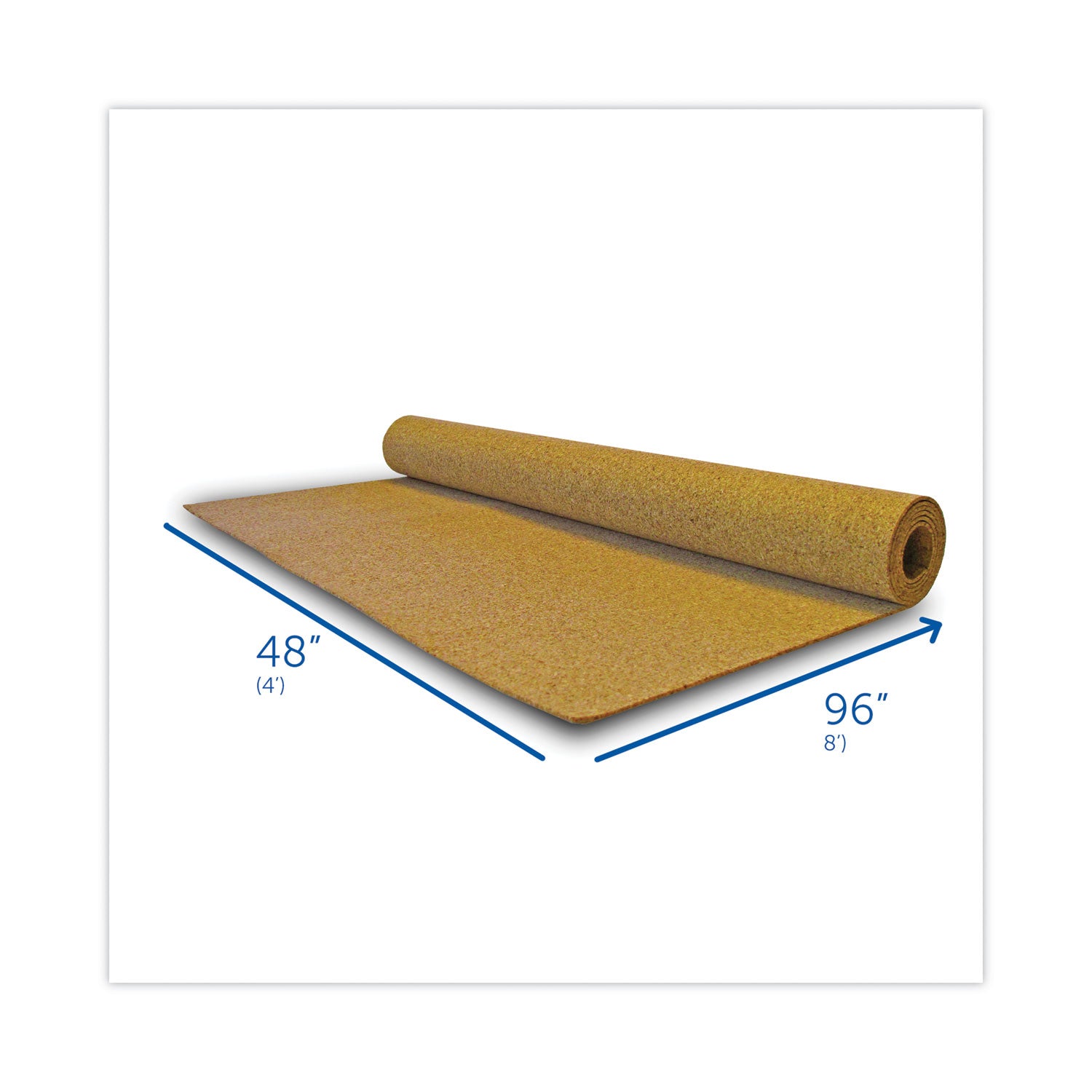 Cork Roll, 4' x 8', 3mm Thick