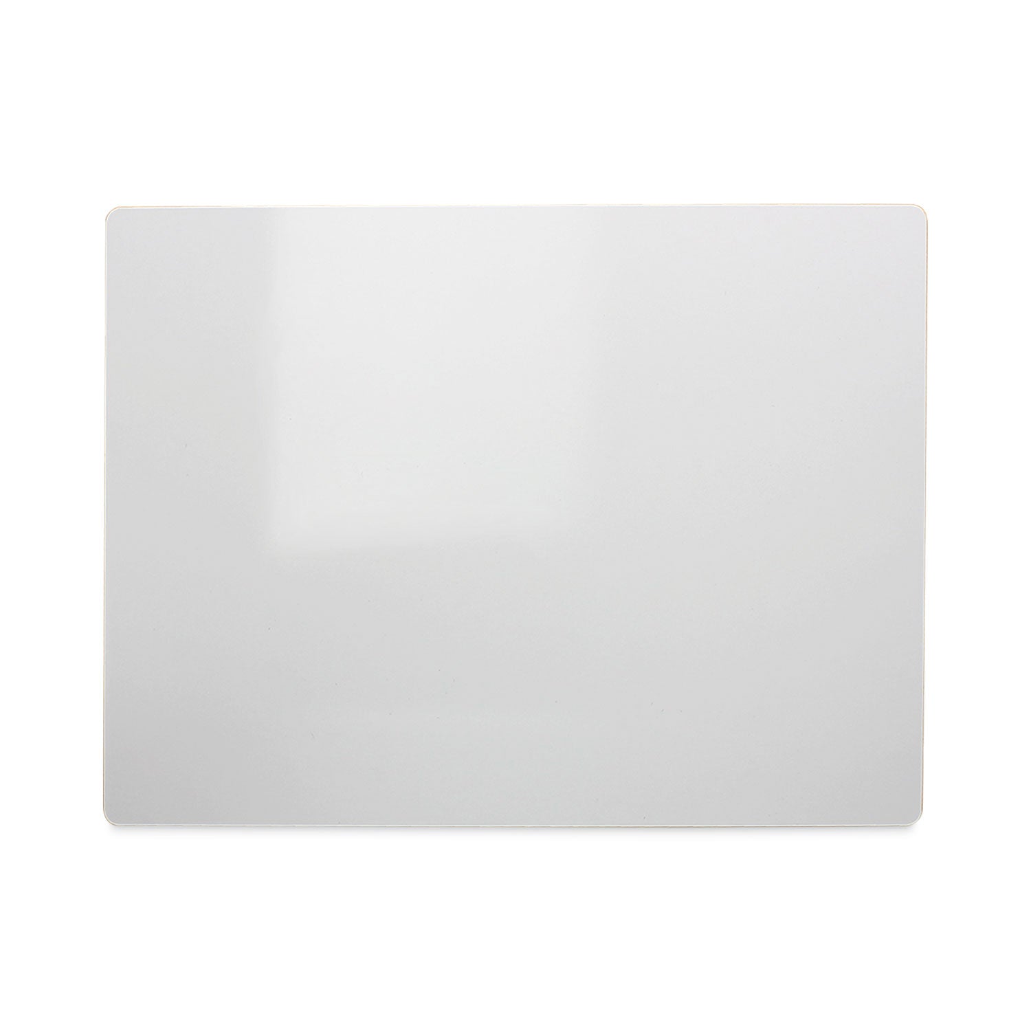 7" (0.6 ft) Width x 5" (0.4 ft) Height - White Surface - Lap - Ghost Resistant, Write-on, Wipe-off, Chip Resistant, Warp Resistant, Smooth Edge - 12 / Pack