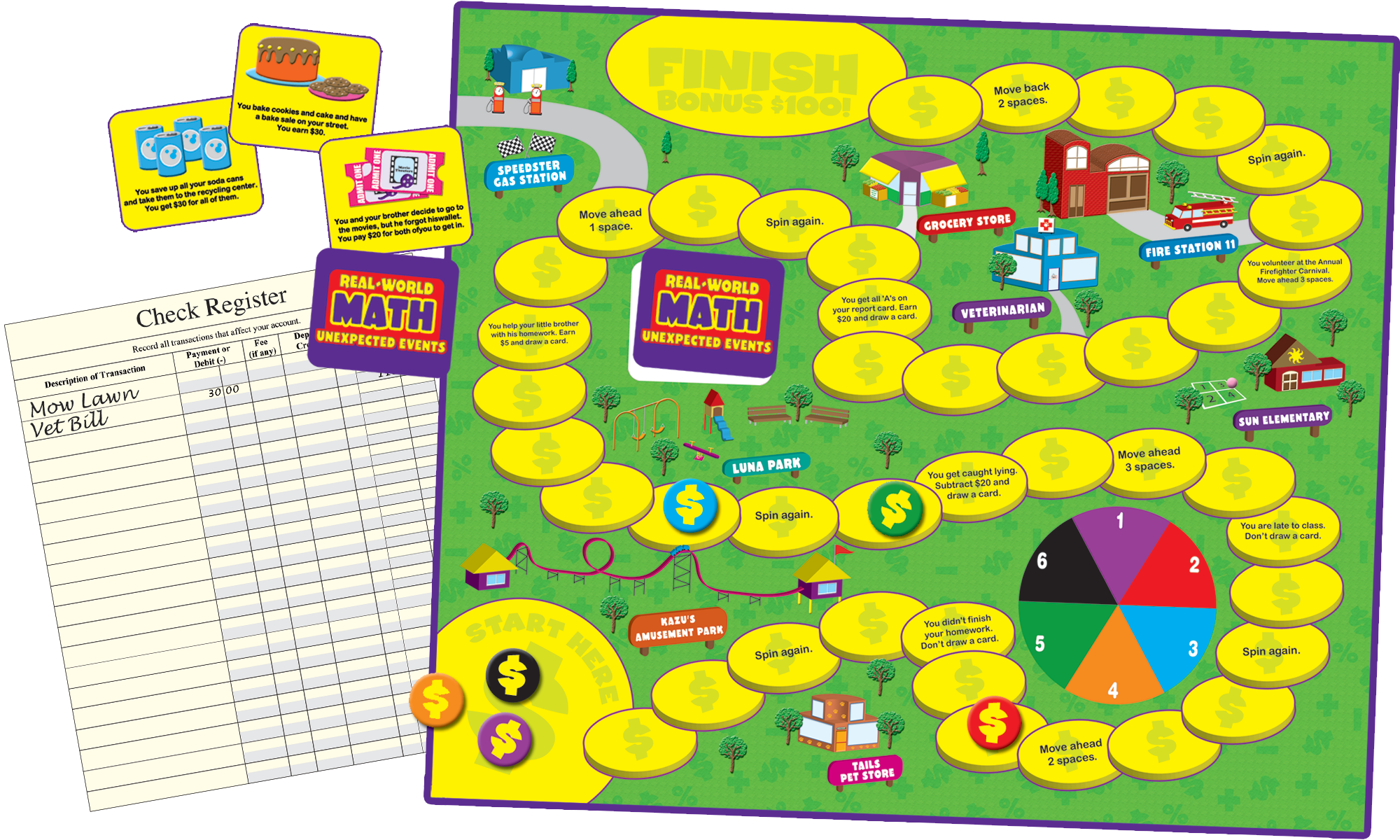 Real World Math Game