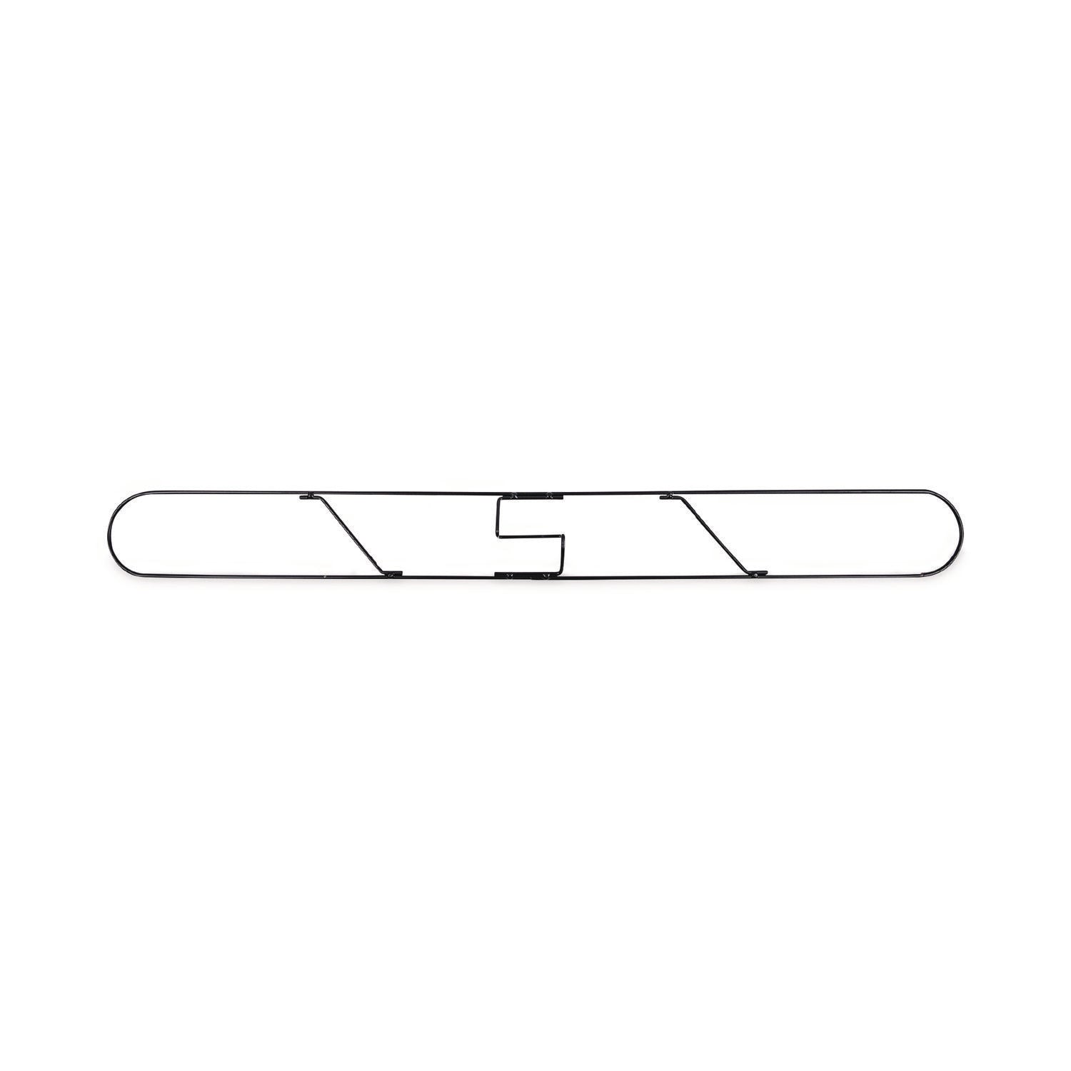Clip-On Dust Mop Frame, 48w X 5d, Zinc Plated