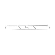Clip-On Dust Mop Frame, 60w X 5d, Zinc Plated