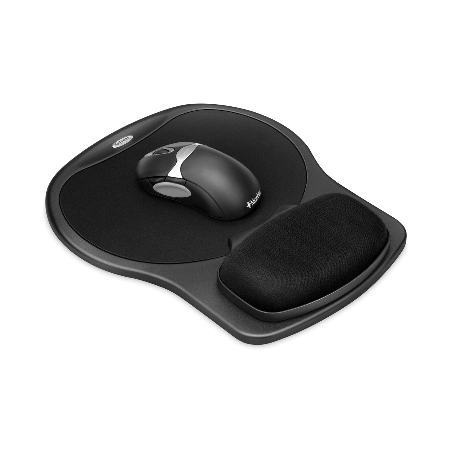 1.50" Height x 10" Width x 12" Depth - Black - Gel - Wear Resistant, Tear Resistant - 1 Each