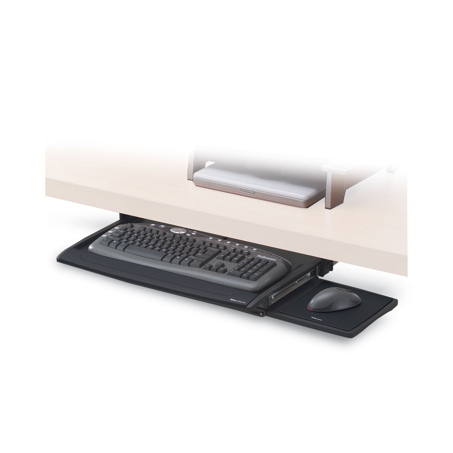 2.5" Height x 30.9" Width x 14.1" Depth - Black - 1 Each