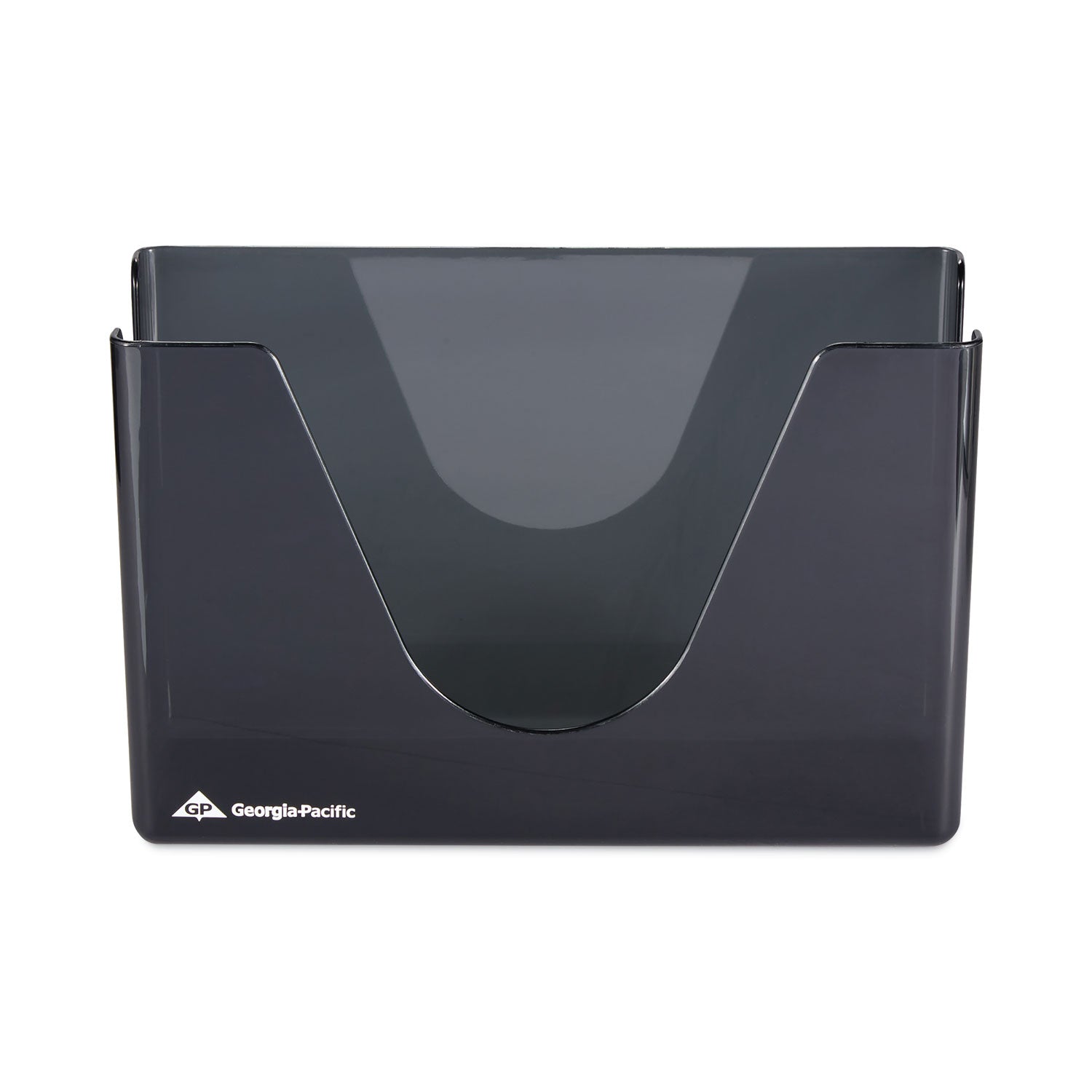 Georgia-Pacific Countertop C-Fold/M-Fold Paper Towel Dispenser - C Fold, Multifold Dispenser - 7" Height x 11" Width x 4.4" Depth - Plastic - Smoke - Durable, Washable - 1 Each
